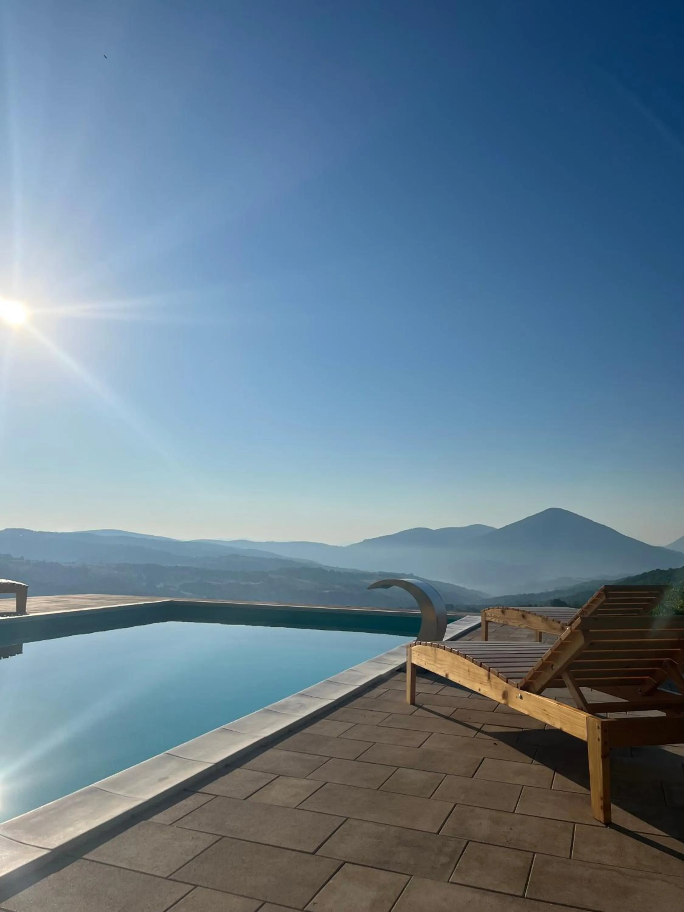 Pool view in Zemunice Knezevic
