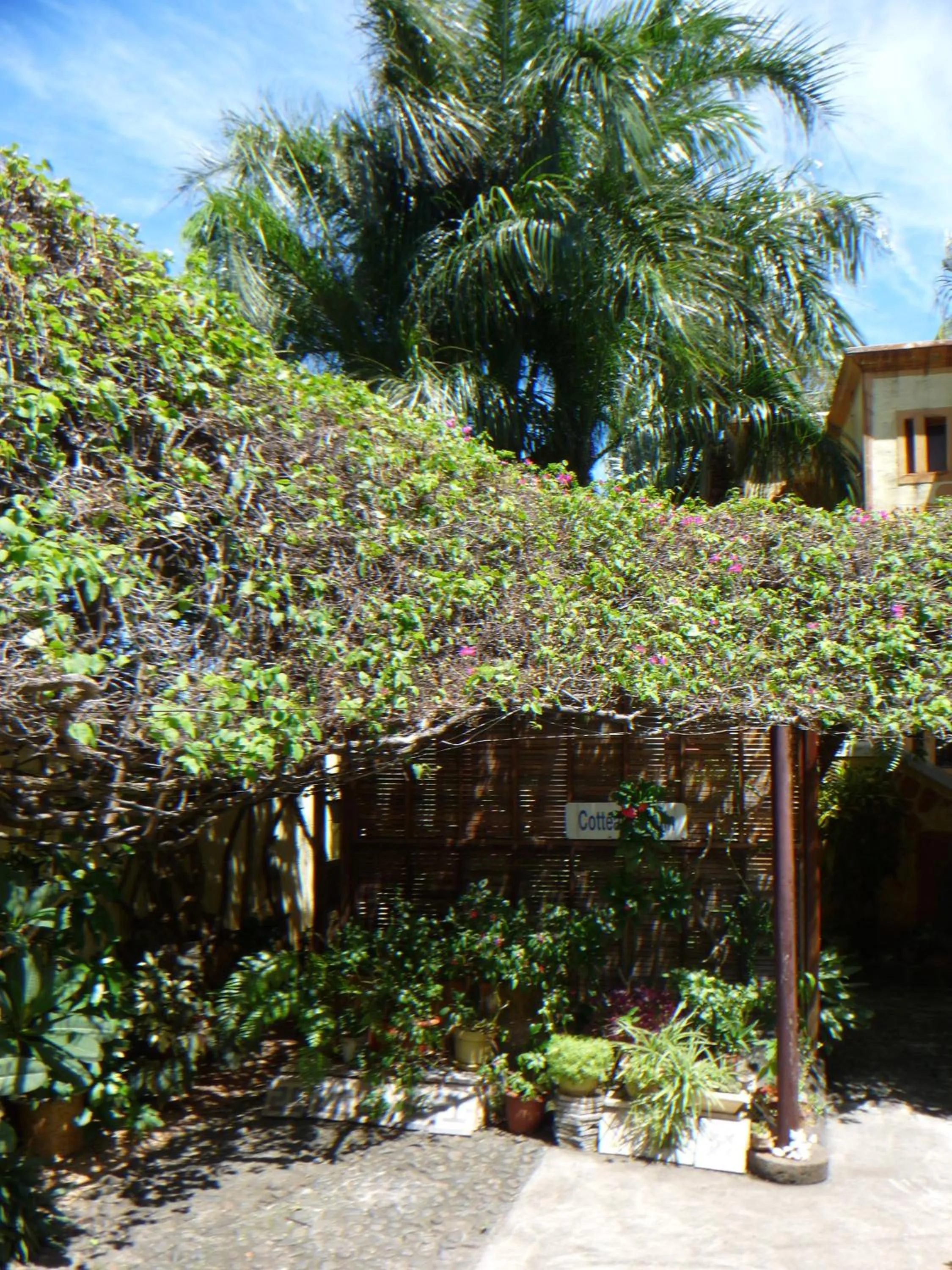 Facade/entrance in La Reine Creole