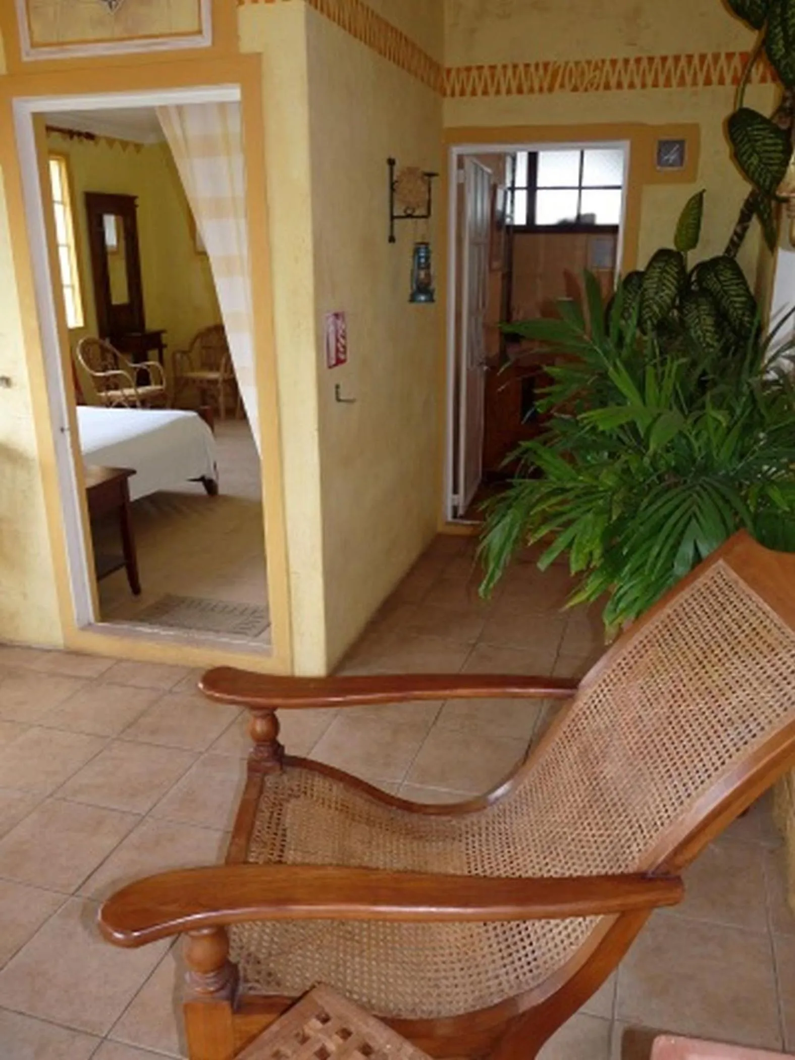 Patio in La Reine Creole