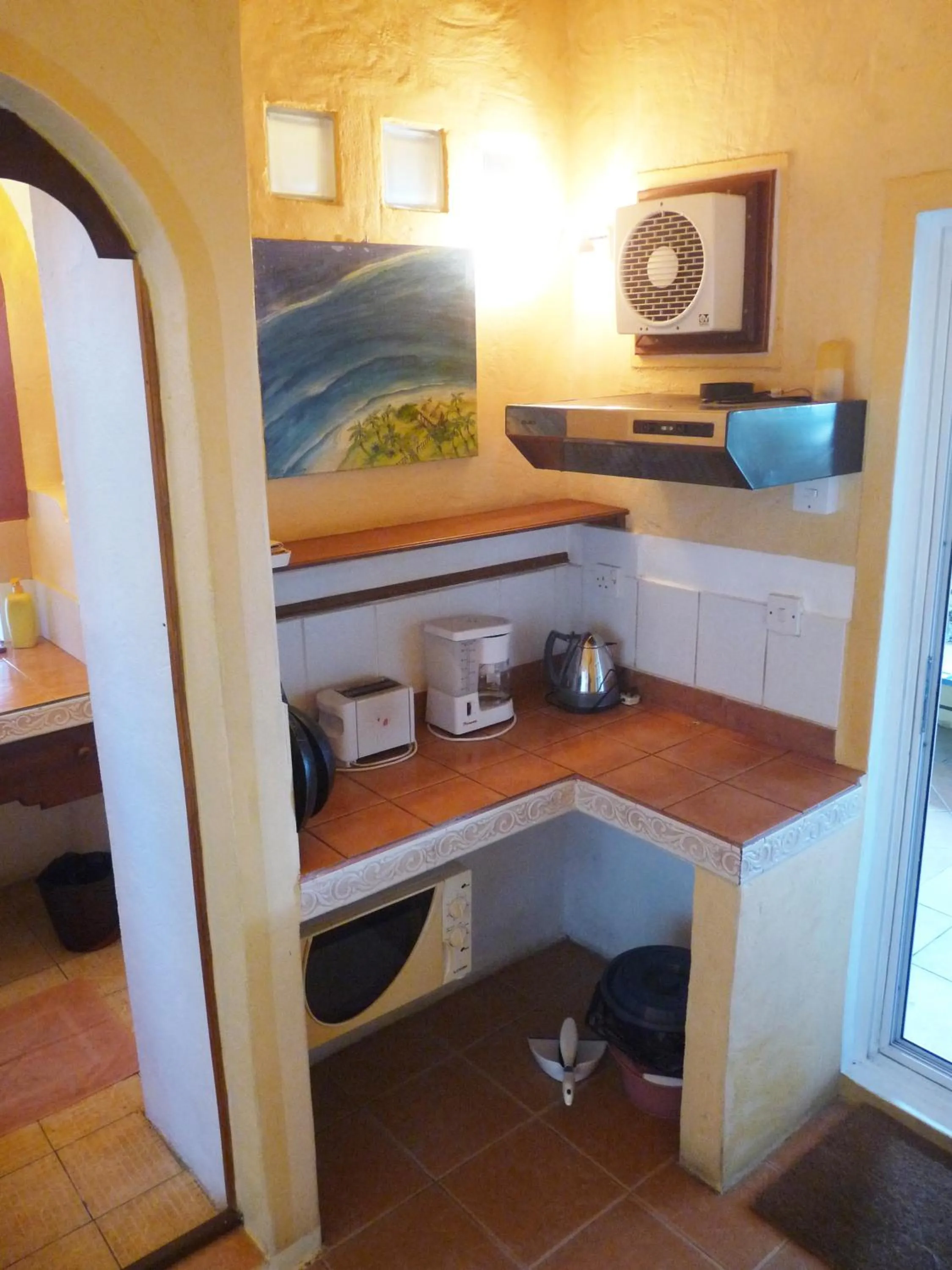 Kitchen or kitchenette in La Reine Creole