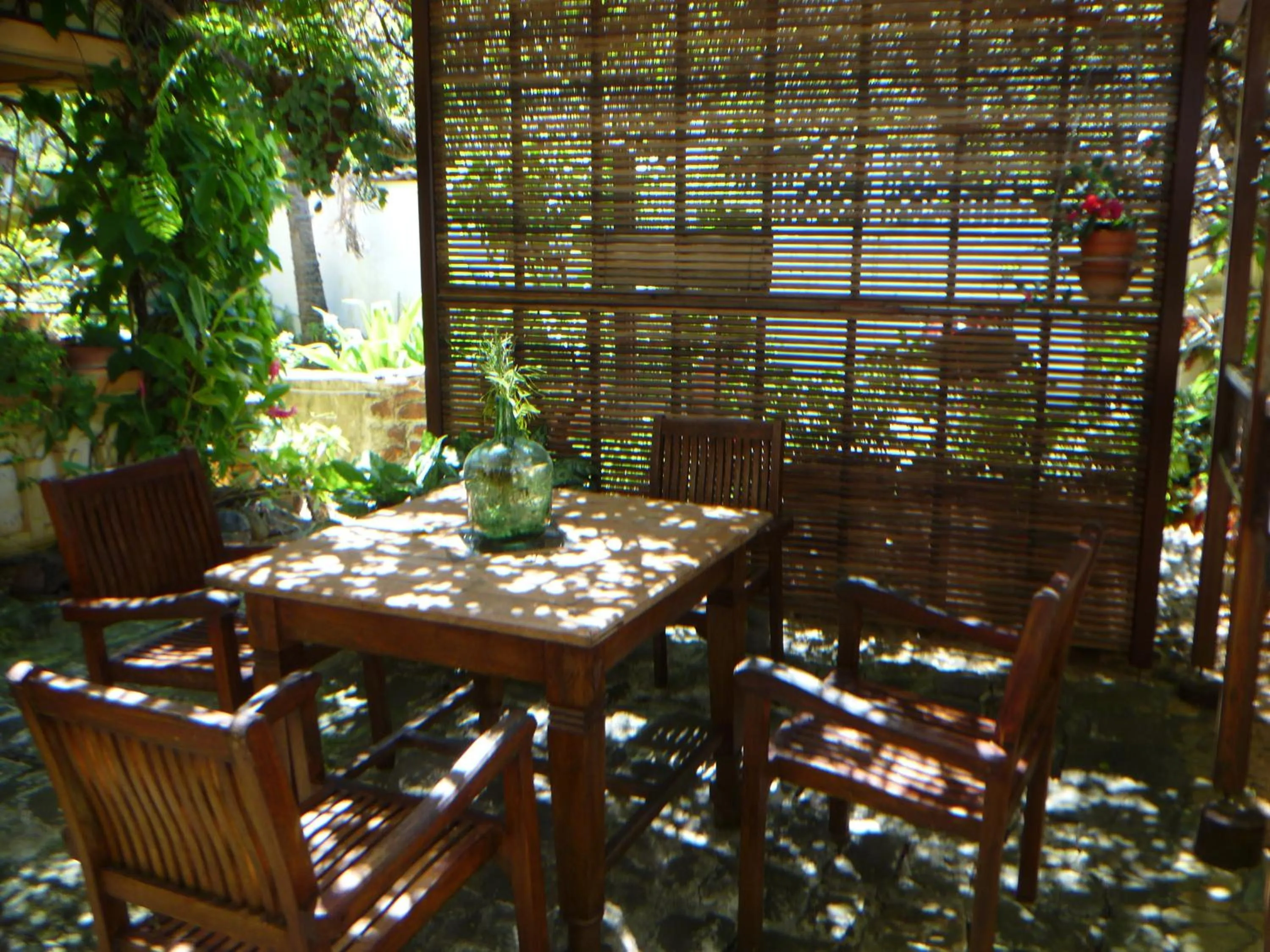 Garden in La Reine Creole