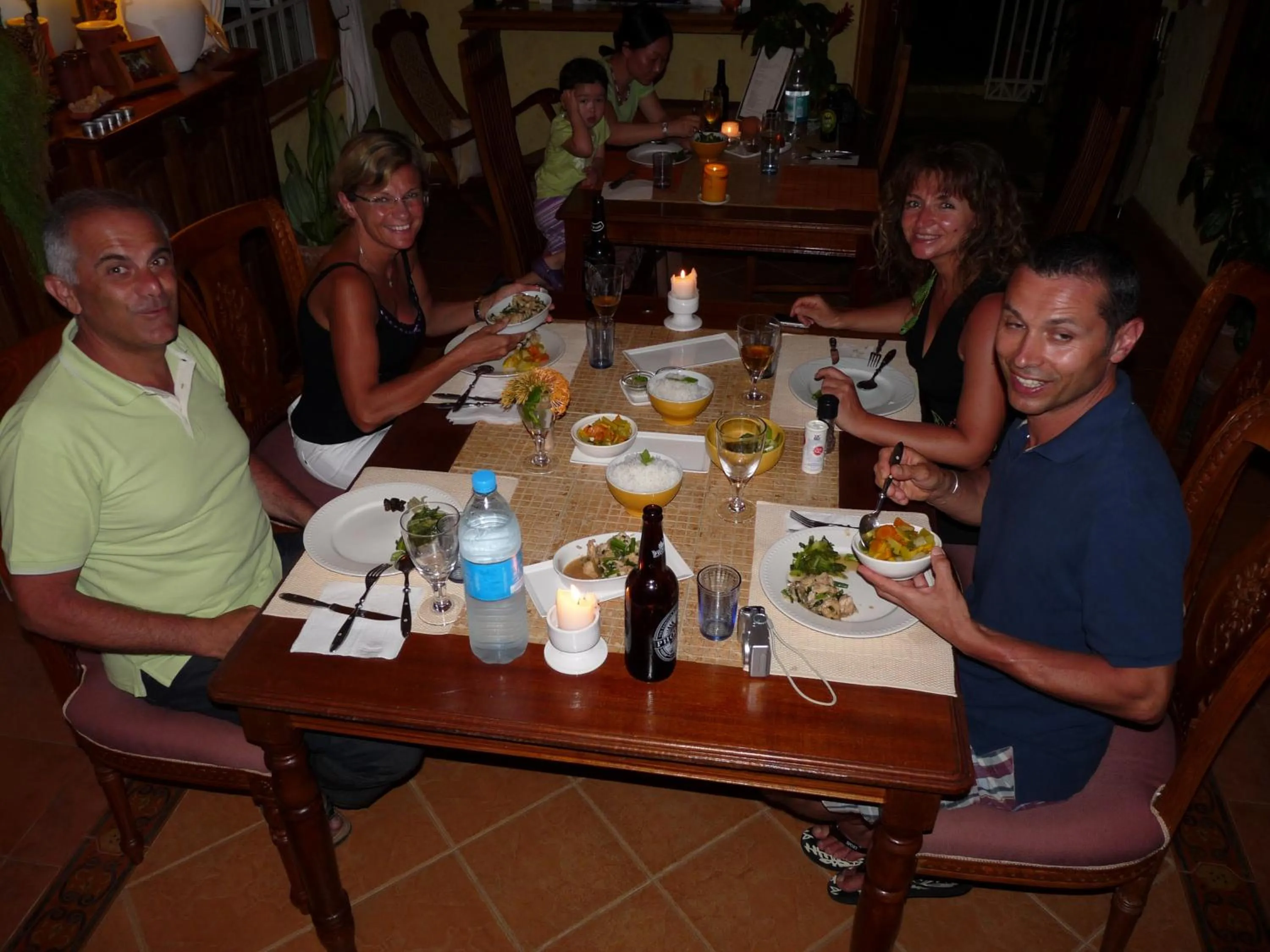 Dinner in La Reine Creole