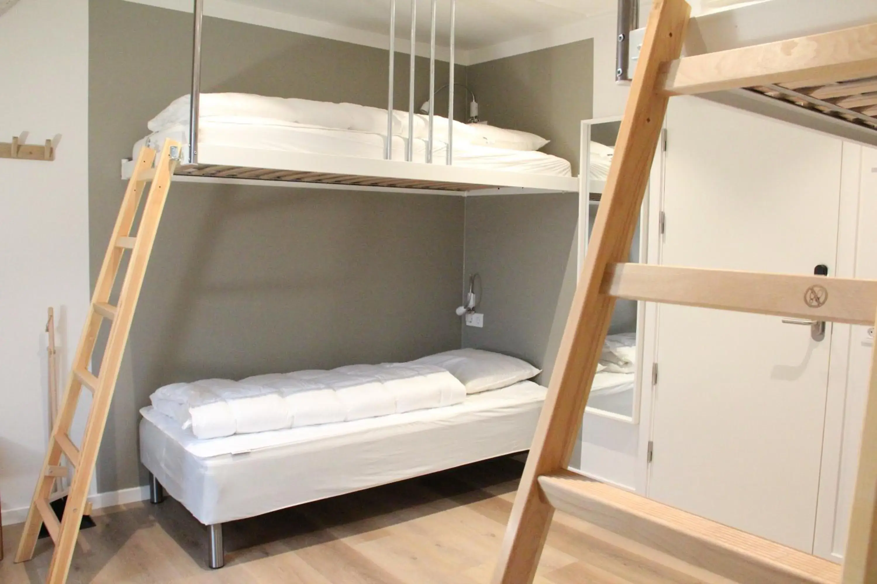 Bed in Kragsbjerggaard Vandrerhjem Bed in Kragsbjerggaard Vandrerhjem