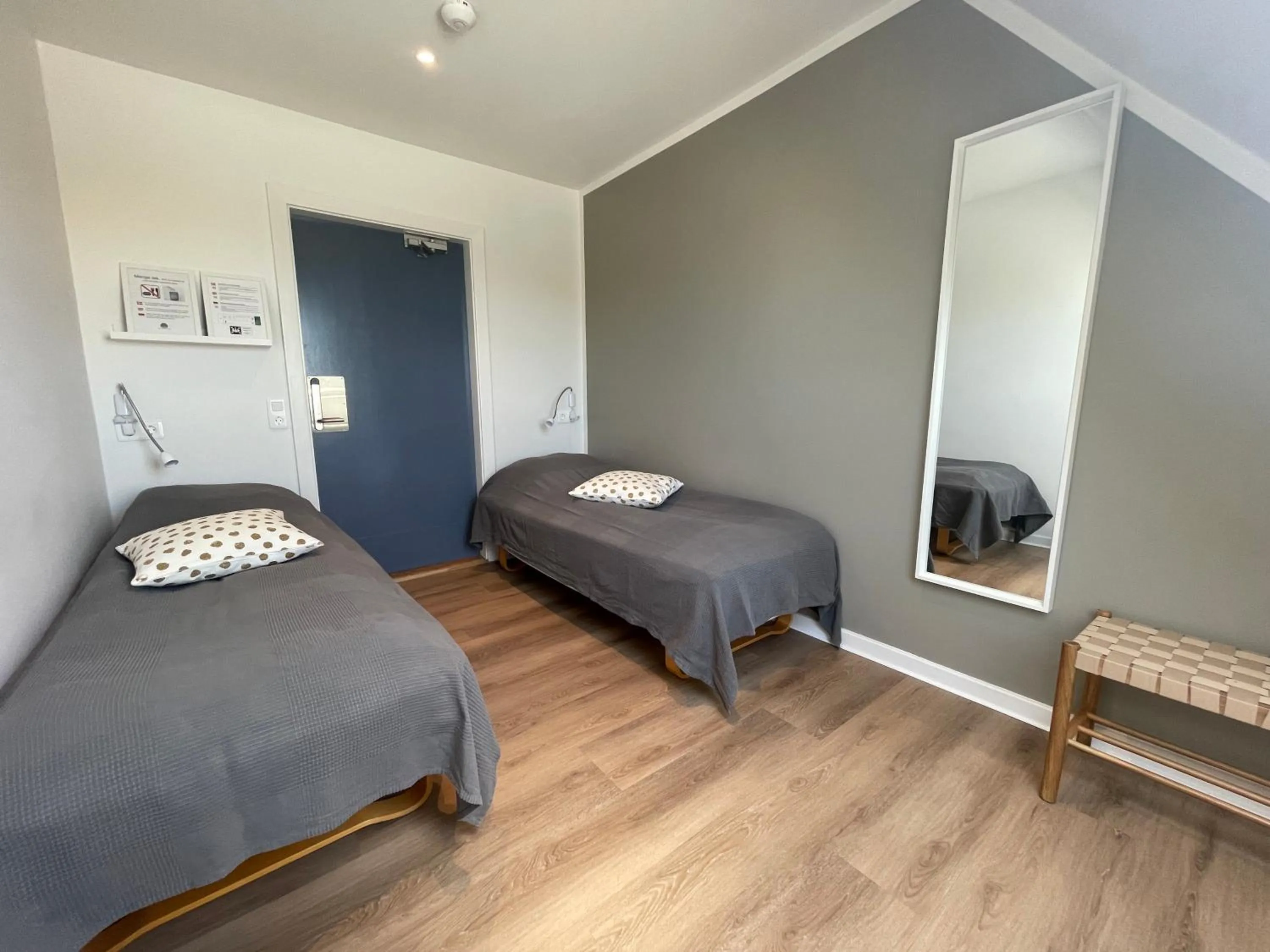 Bed in Kragsbjerggaard Vandrerhjem