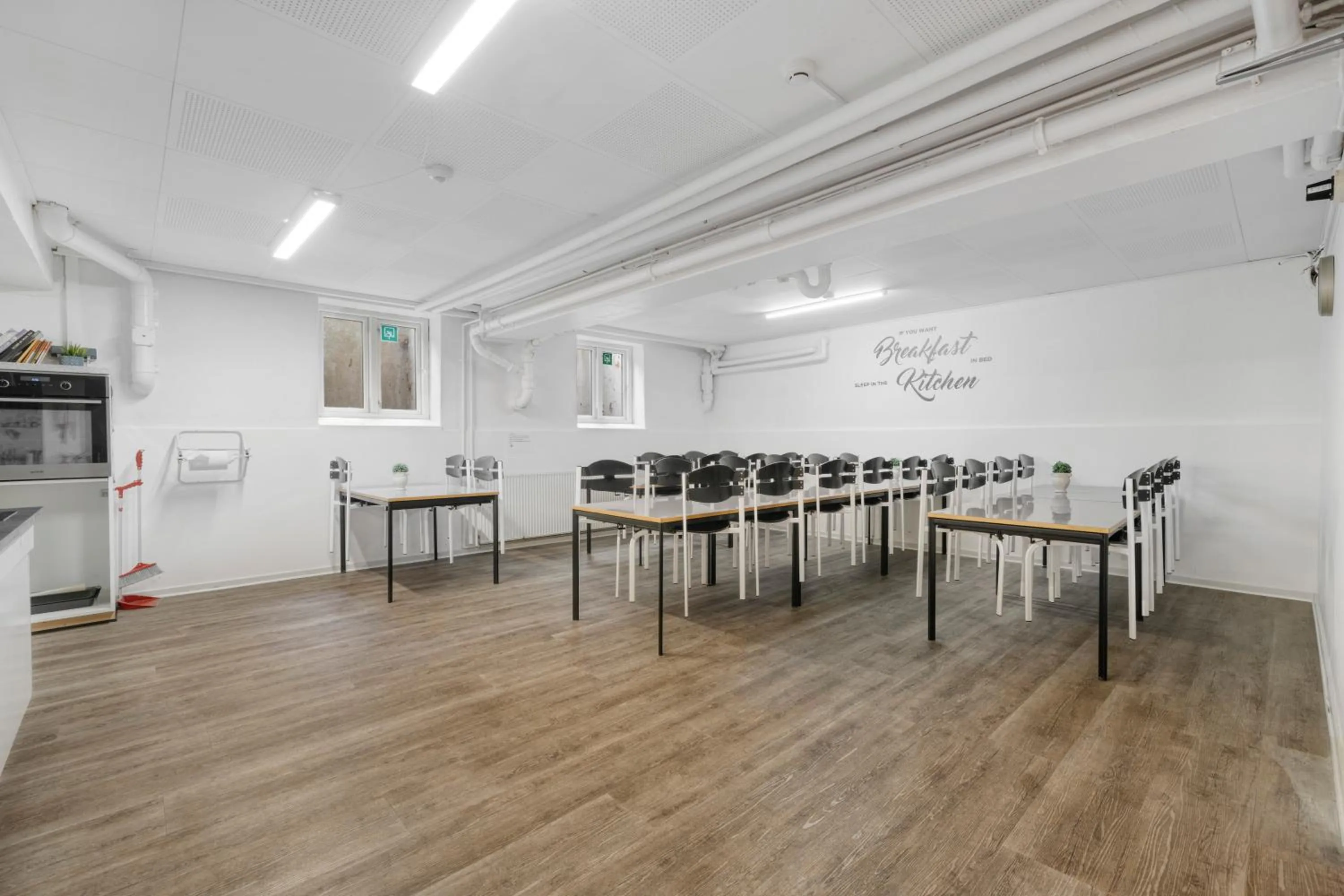 Seating area in Kragsbjerggaard Vandrerhjem