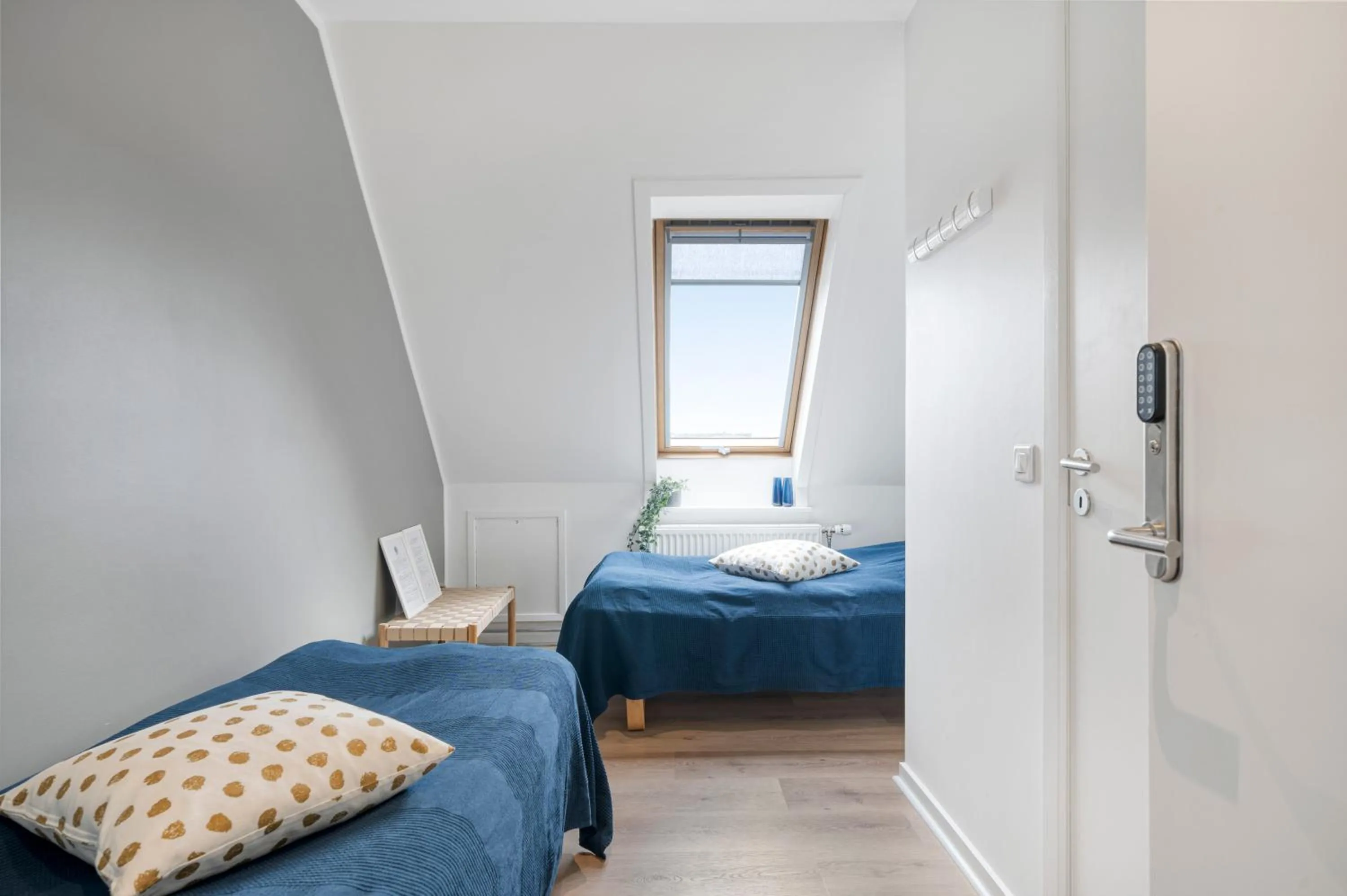 Bed in Kragsbjerggaard Vandrerhjem