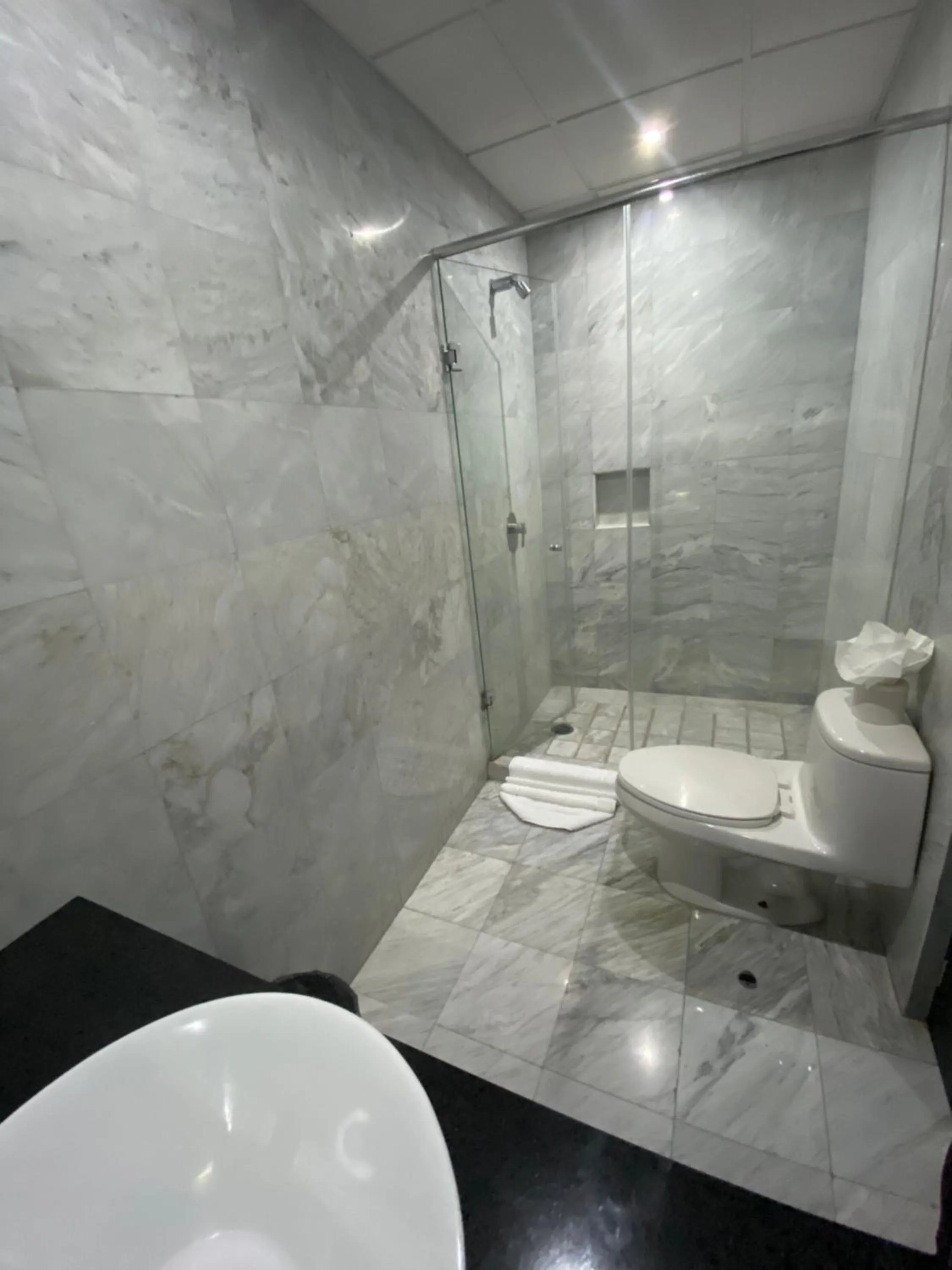 Shower in Suites Ganges