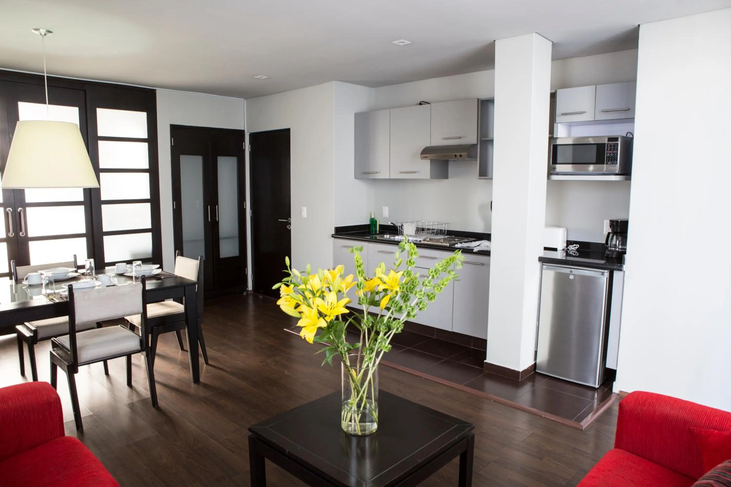 Kitchen or kitchenette in Suites Ganges