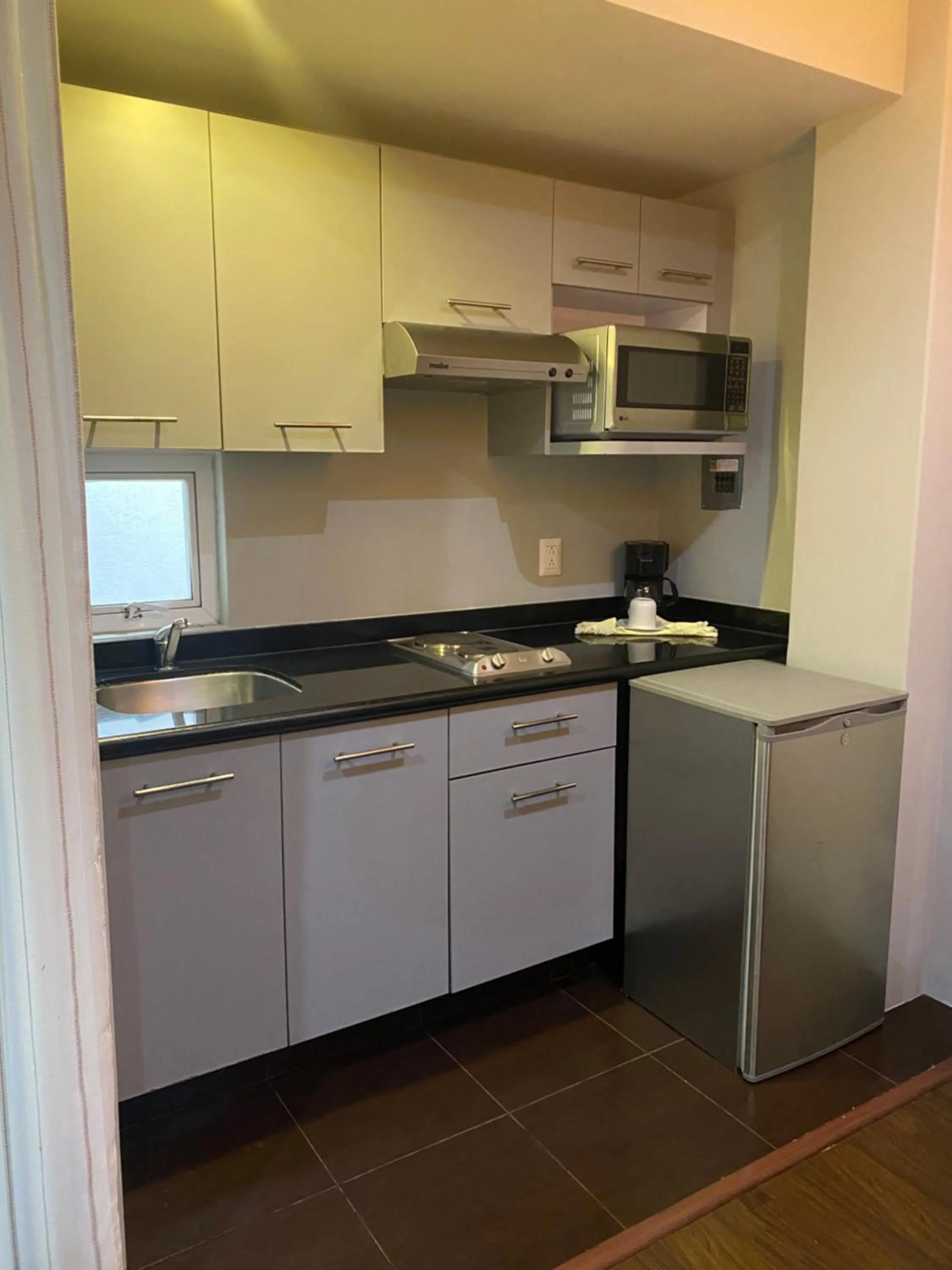 Kitchen or kitchenette in Suites Ganges