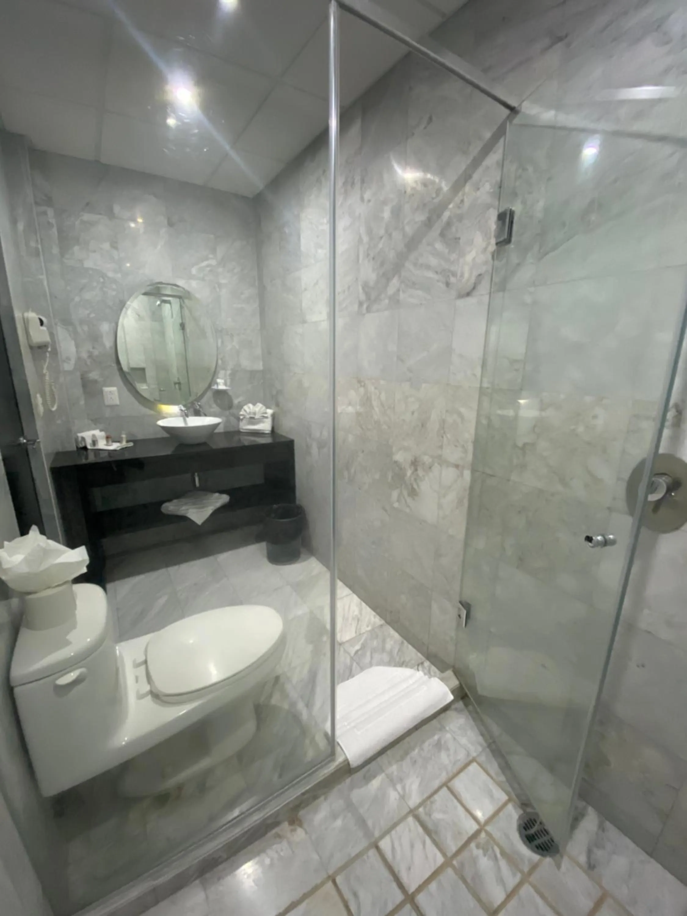 Shower in Suites Ganges