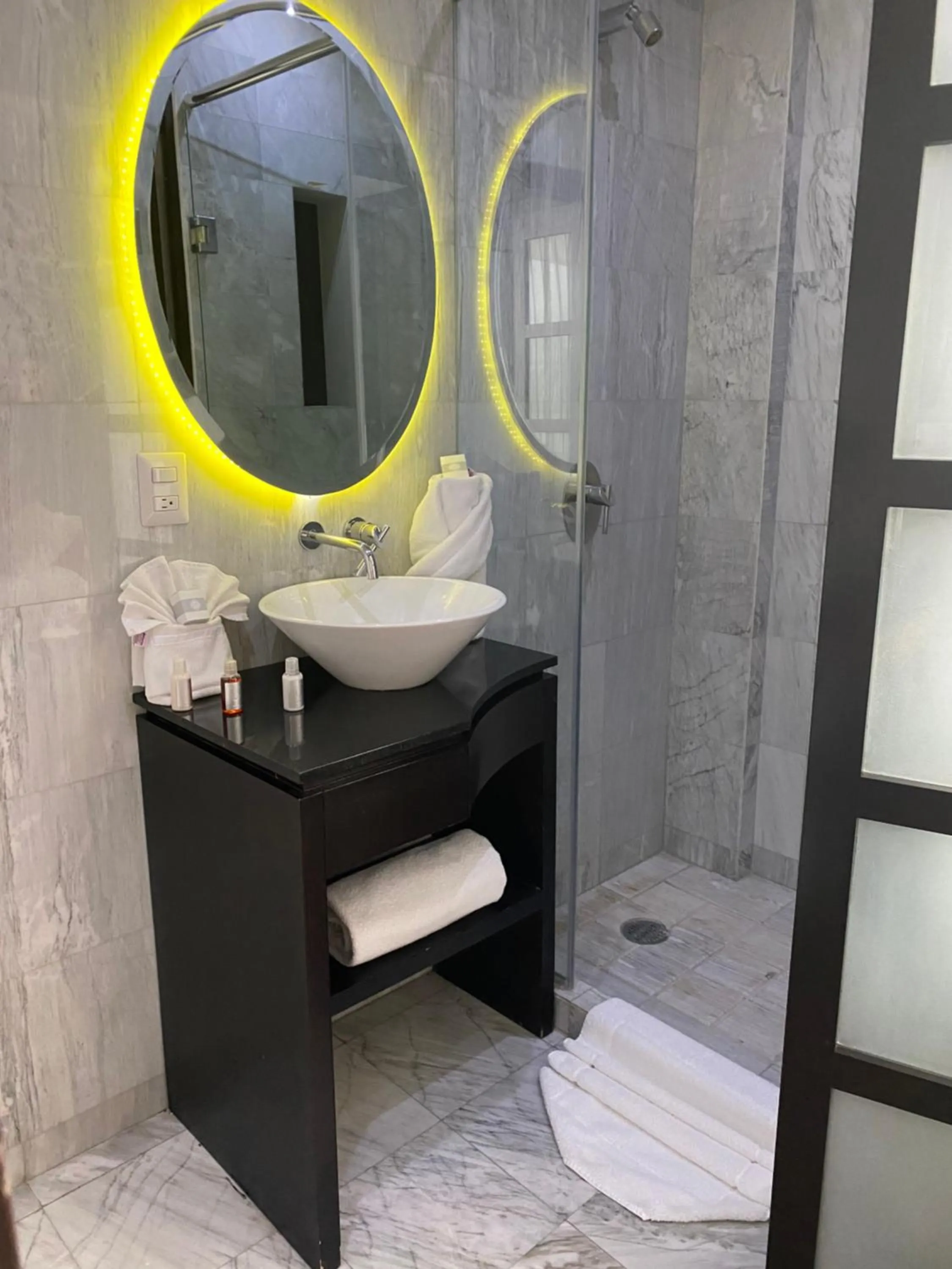 Shower in Suites Ganges