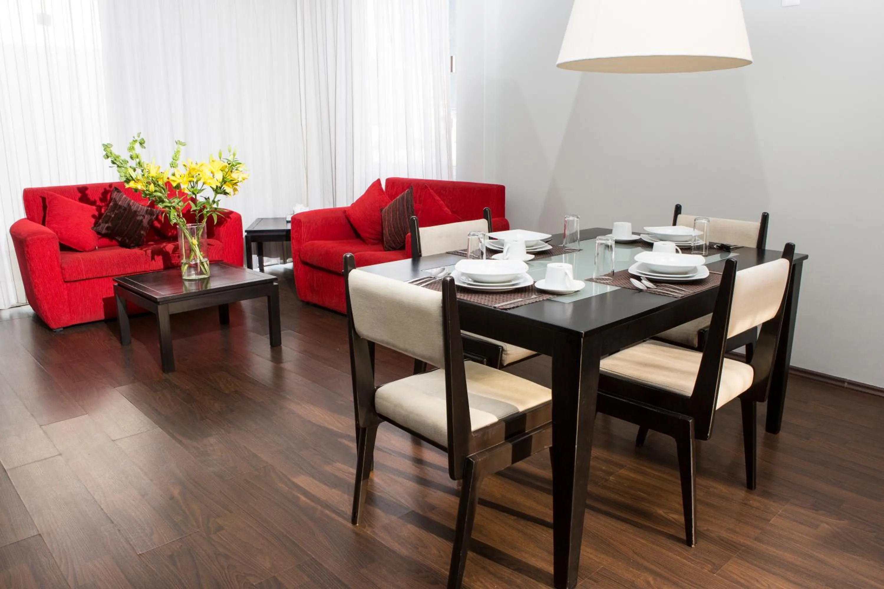 Living room in Suites Ganges