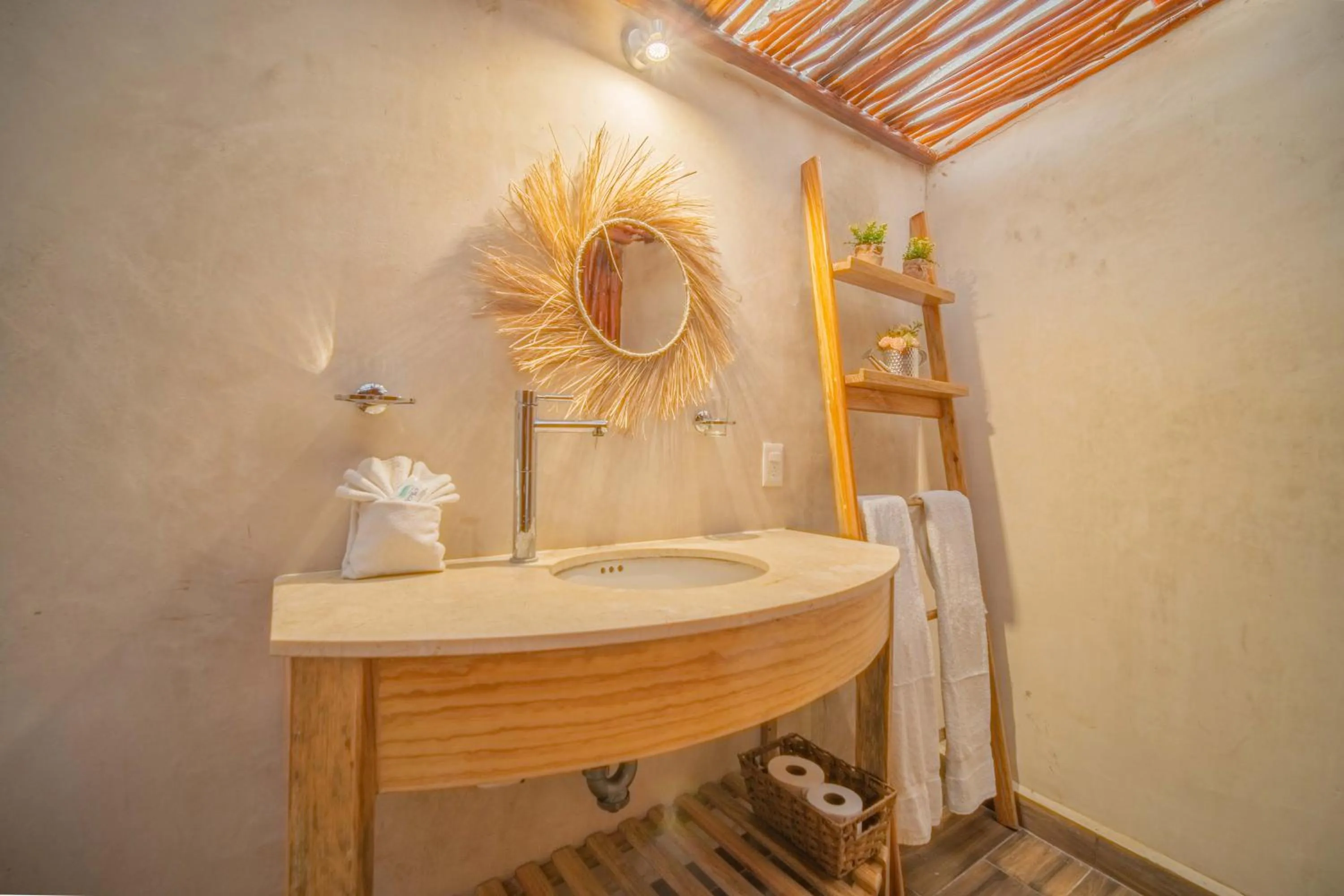 Bathroom in SelvaLuz Tulum Resort & Spa