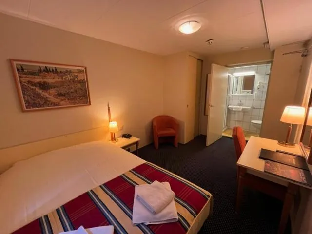 Bed in Boulevard Hotel Scheveningen