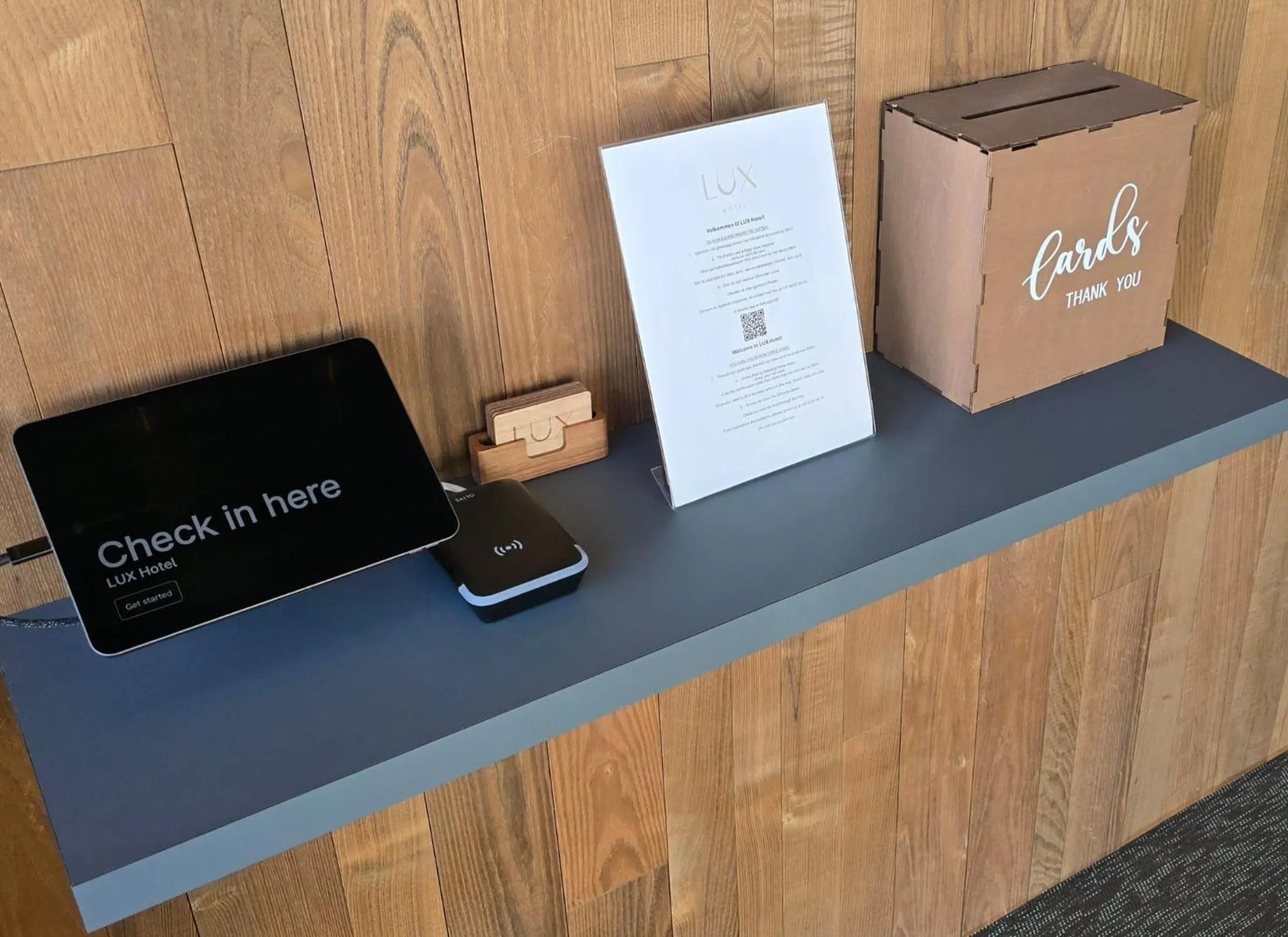 Lobby or reception in LUX Hotel Apartments Lillestrøm