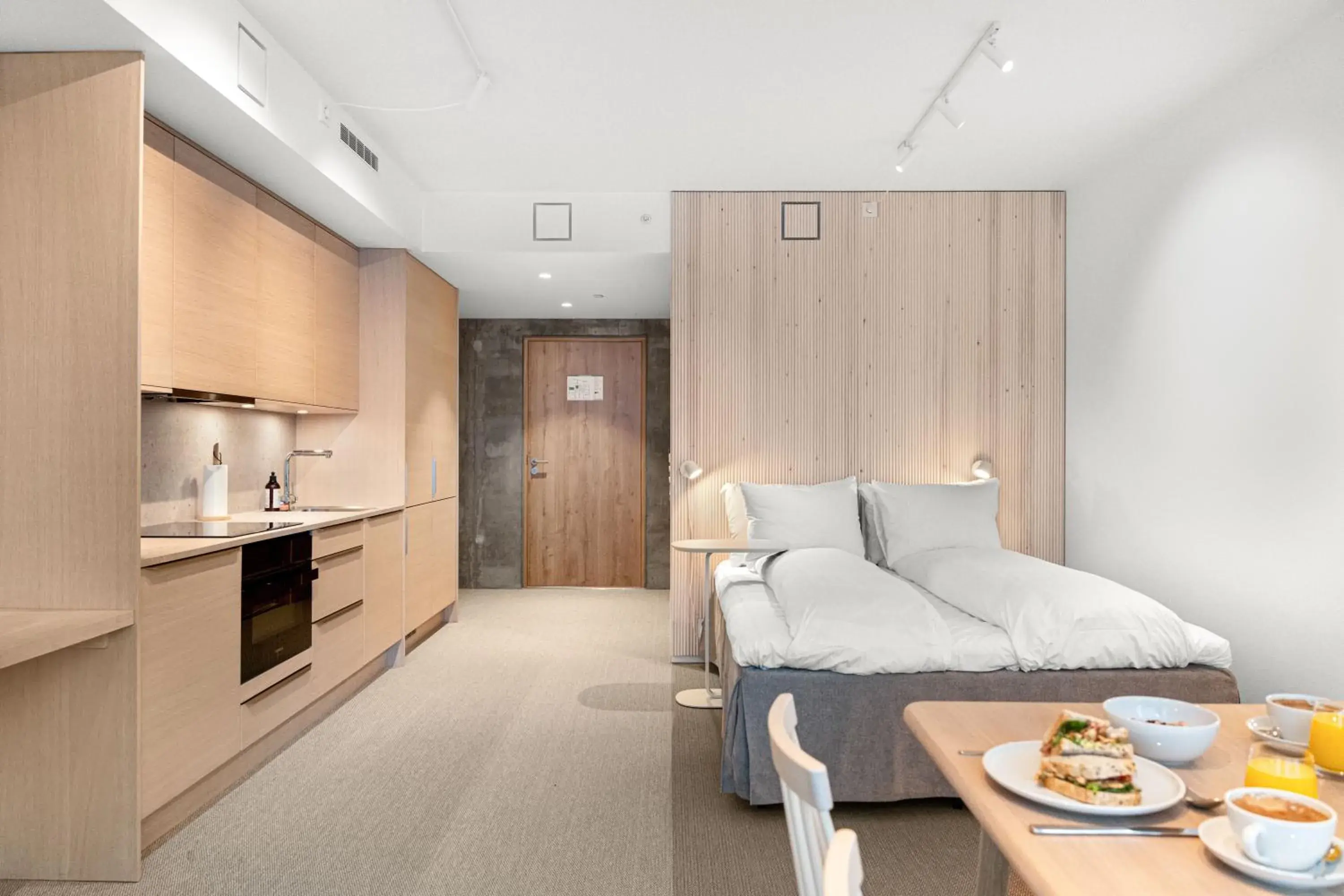 Bedroom, Bed in LUX Hotel Apartments Lillestrøm Bedroom, Bed in LUX Hotel Apartments Lillestrøm