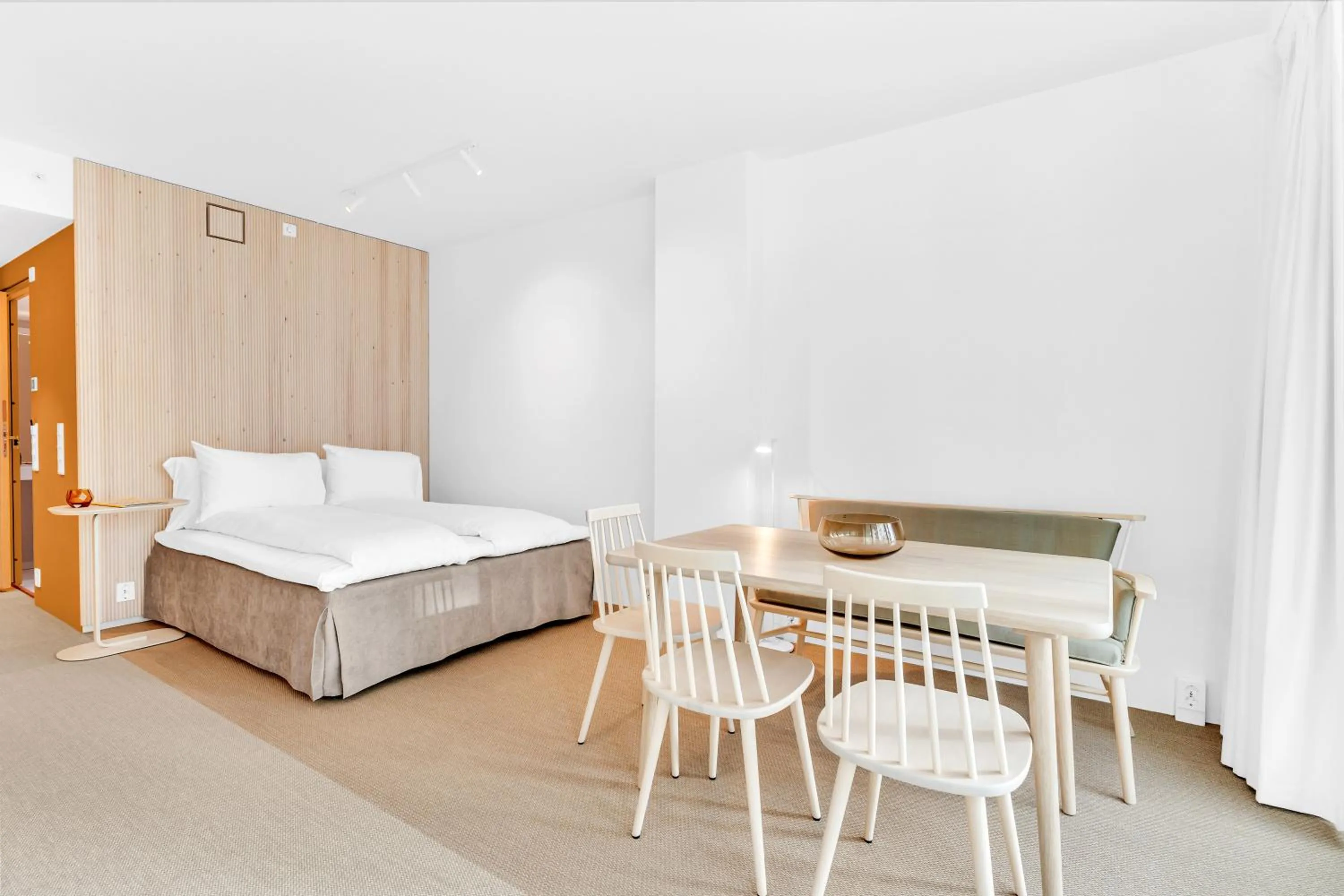 Photo of the whole room, Bed in LUX Hotel Apartments Lillestrøm