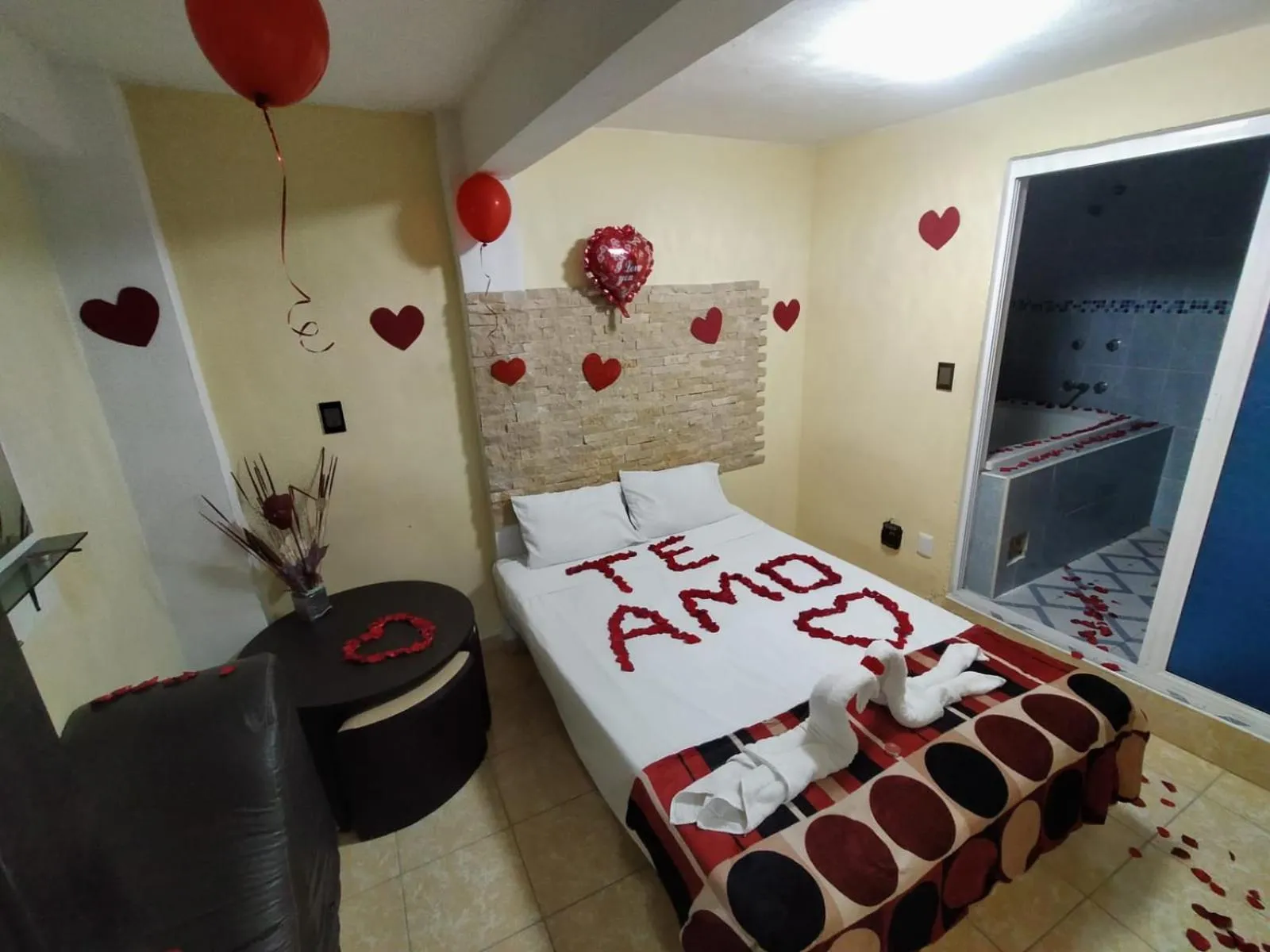 Bed in HOTEL EL ENCANTO