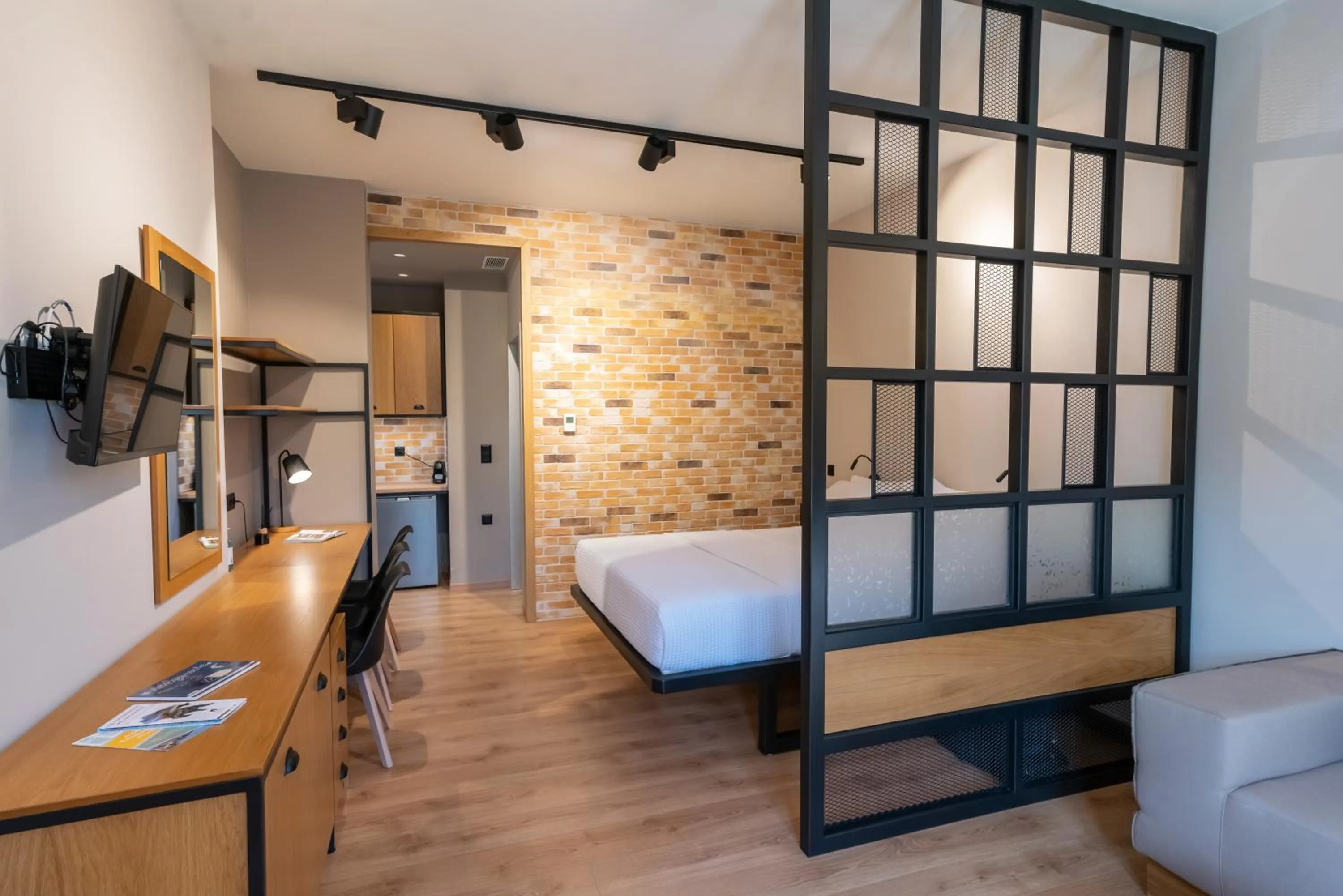 Bed in Kraka Apartments