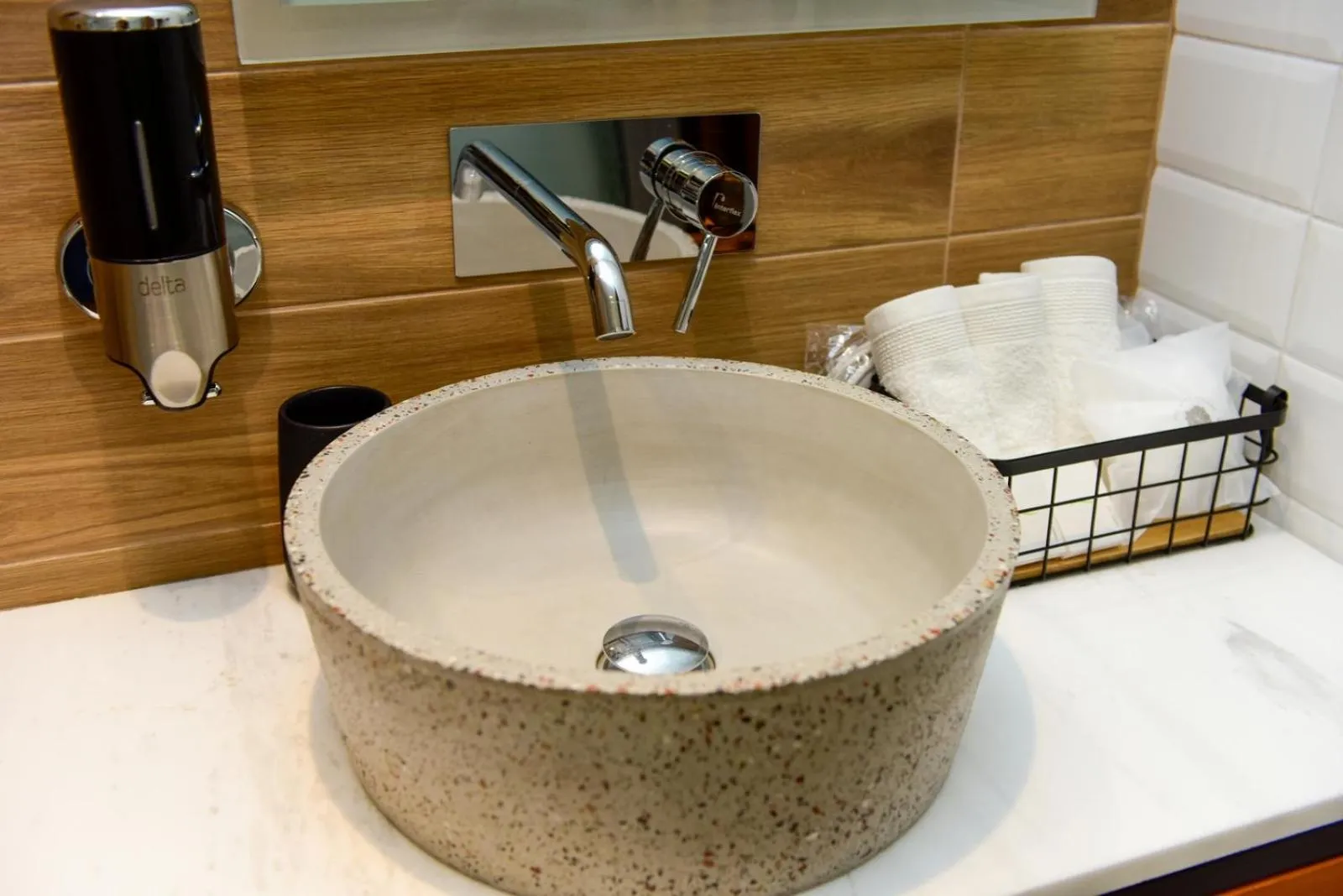 Bathroom in Kraka Apartments