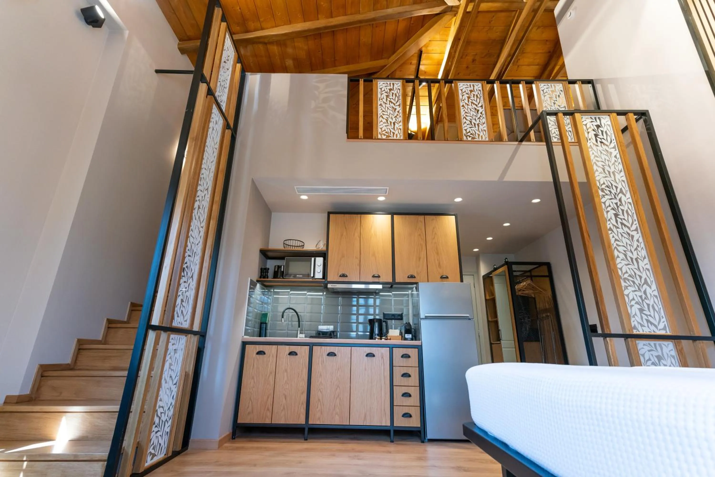 Kitchen or kitchenette in Kraka Apartments