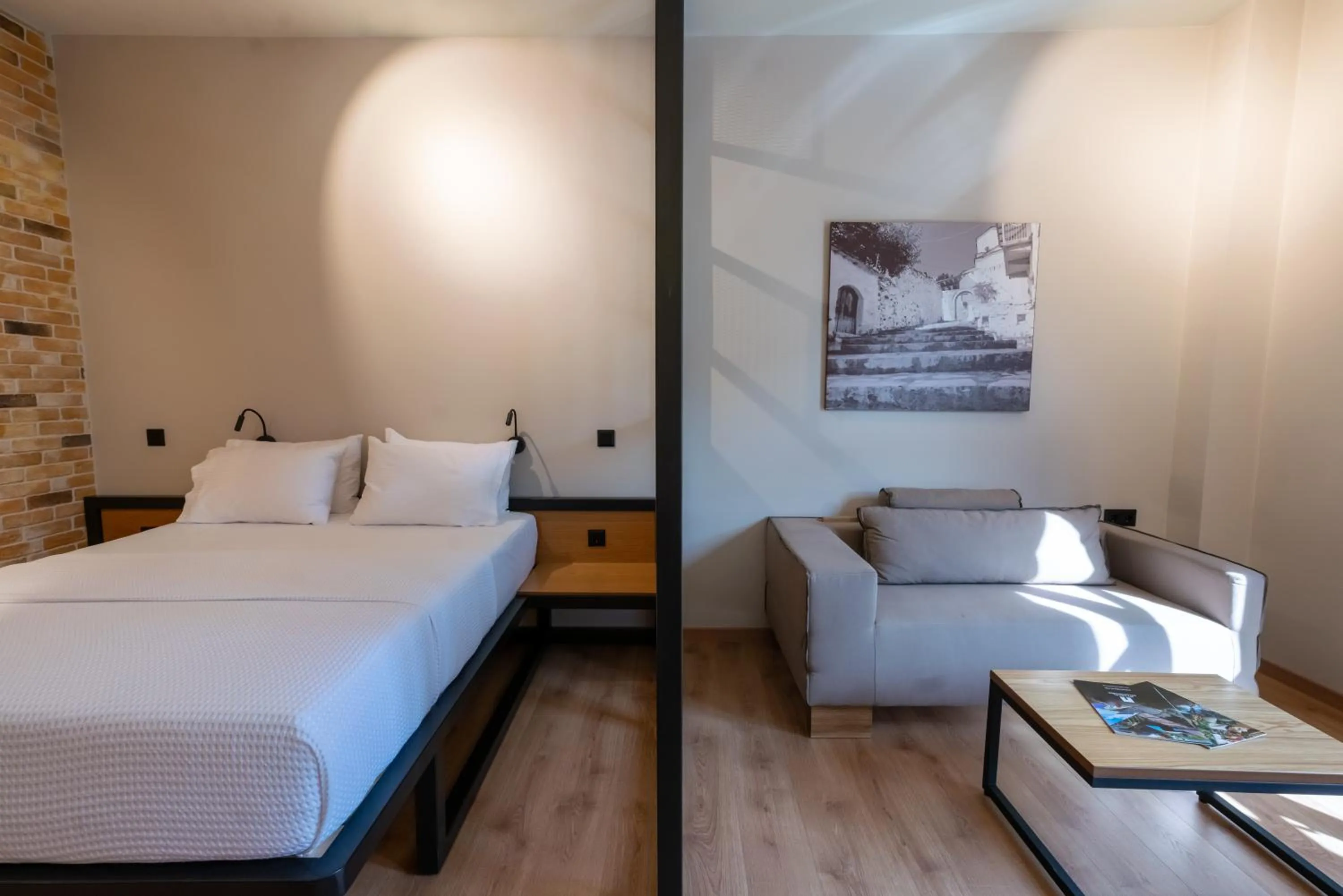 Bed in Kraka Apartments