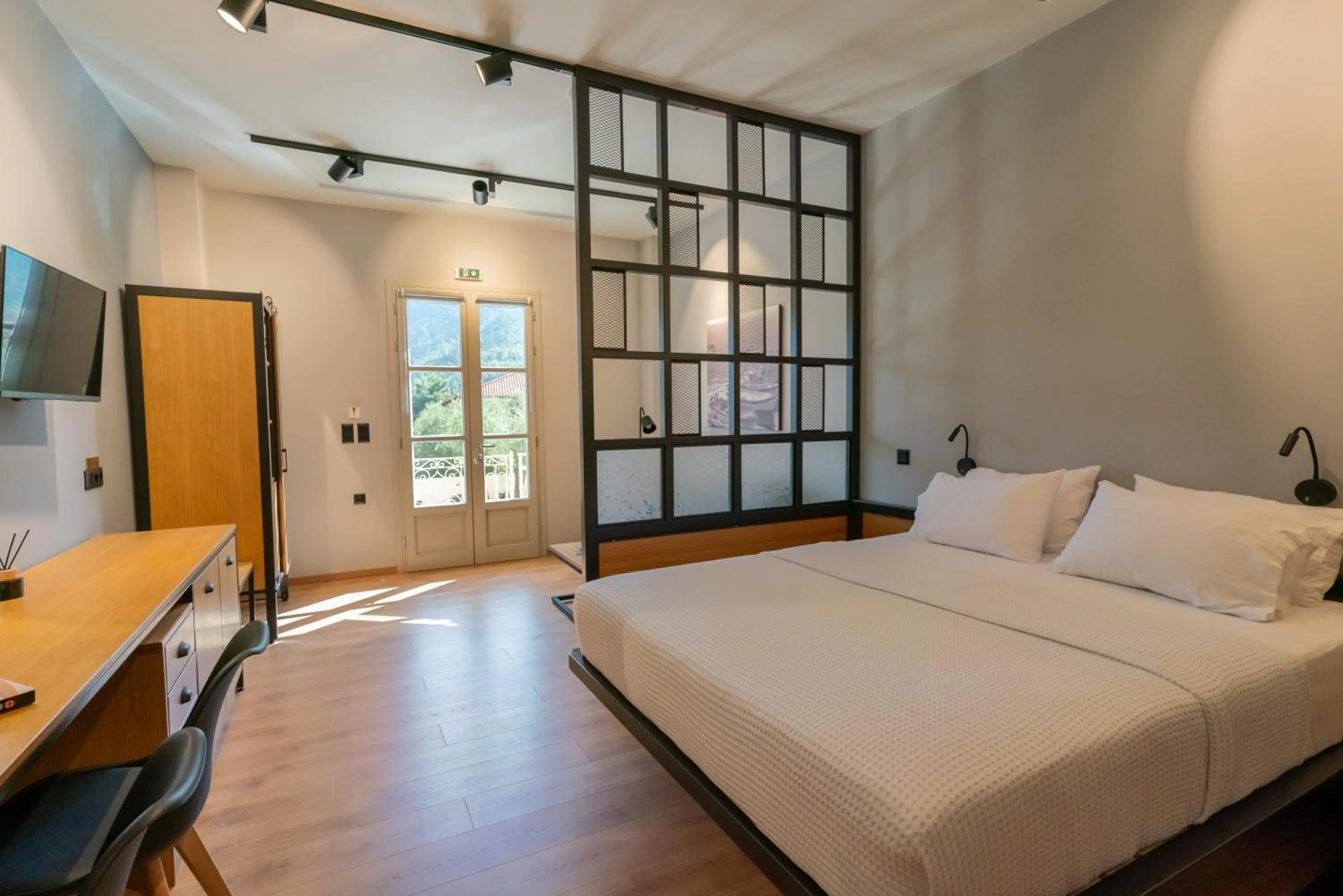 Bed in Kraka Apartments