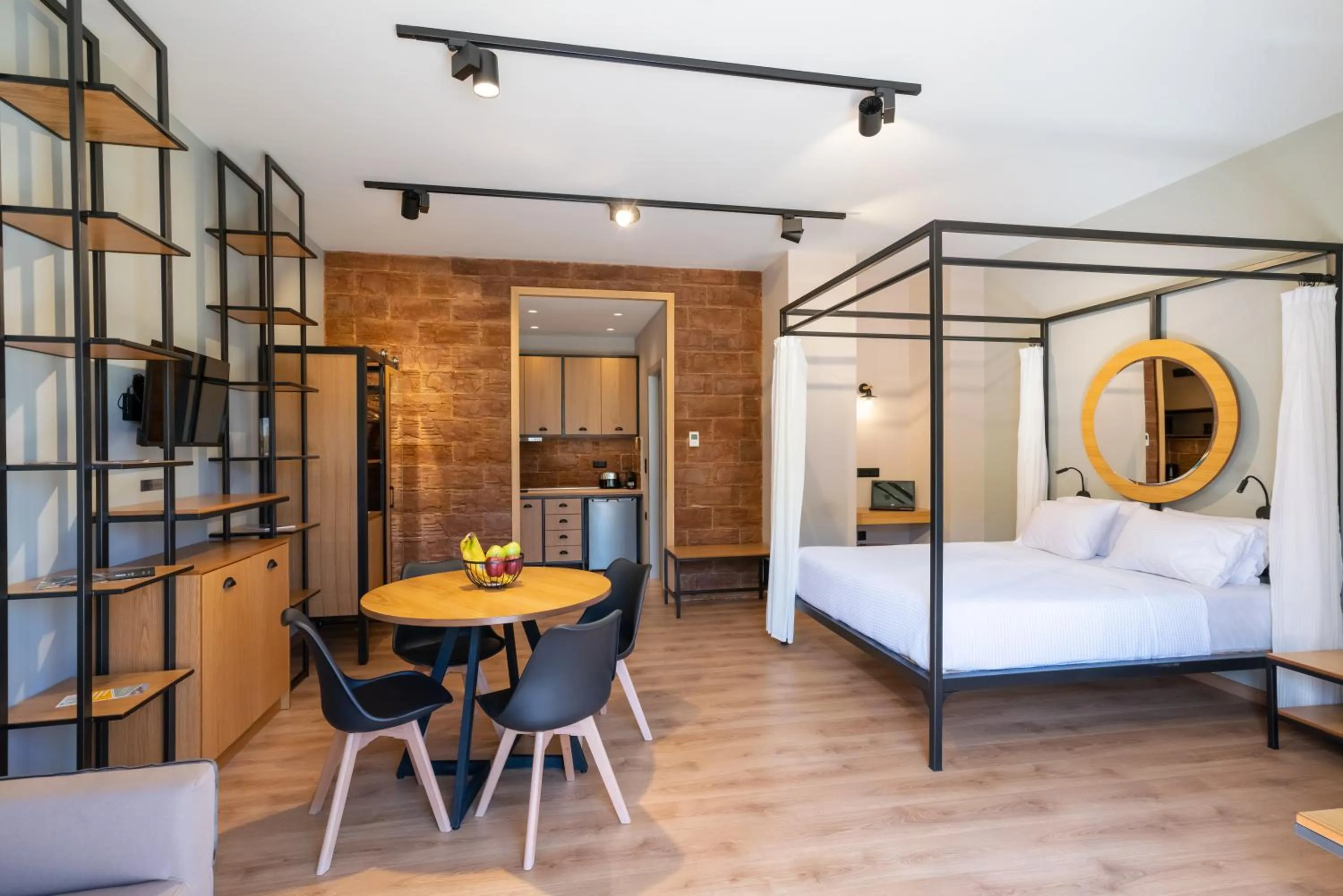 Bed in Kraka Apartments