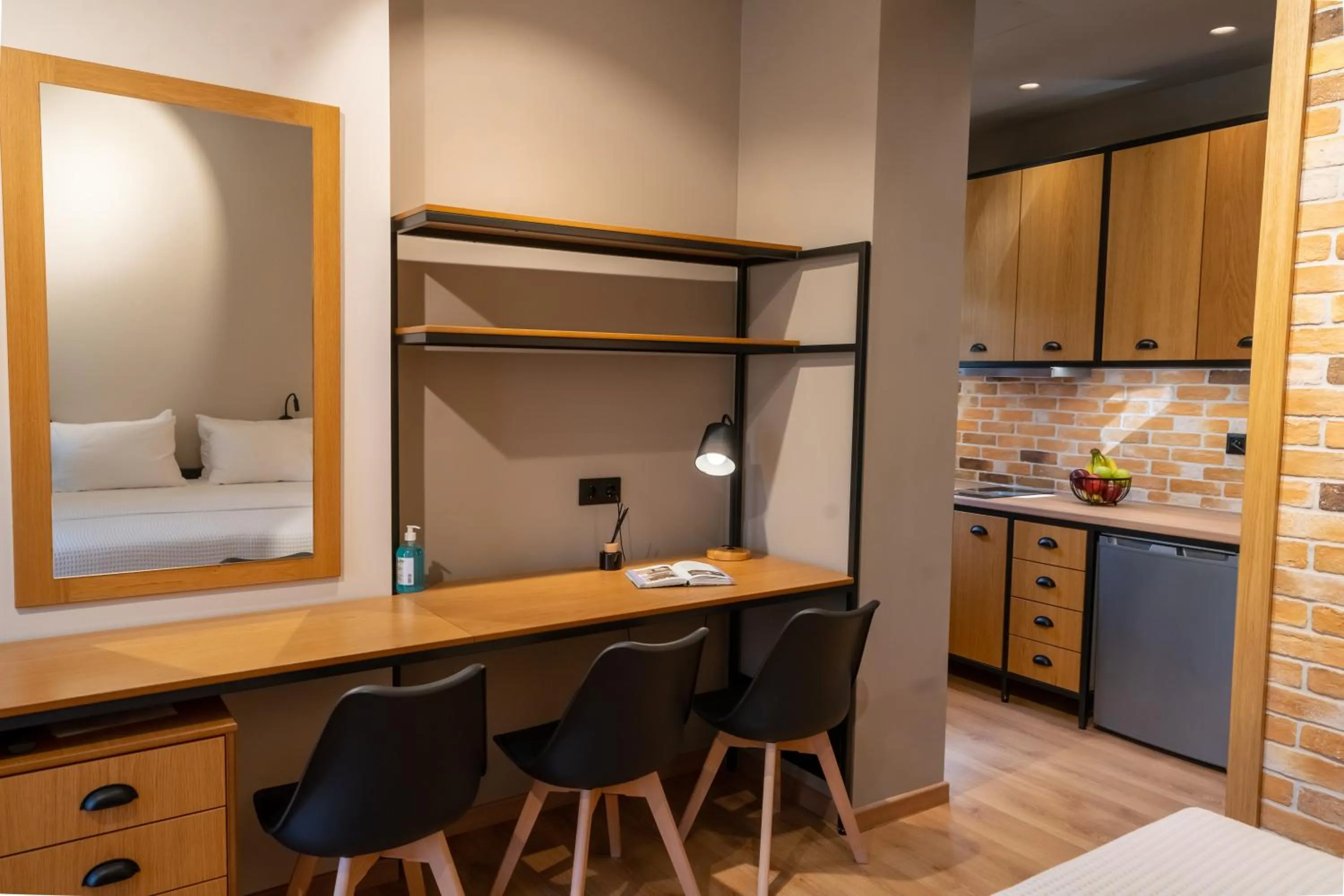 Kitchen or kitchenette in Kraka Apartments
