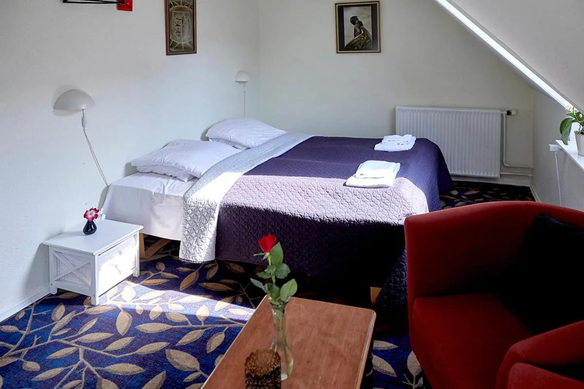 Bedroom, Bed in Hotel Ribe