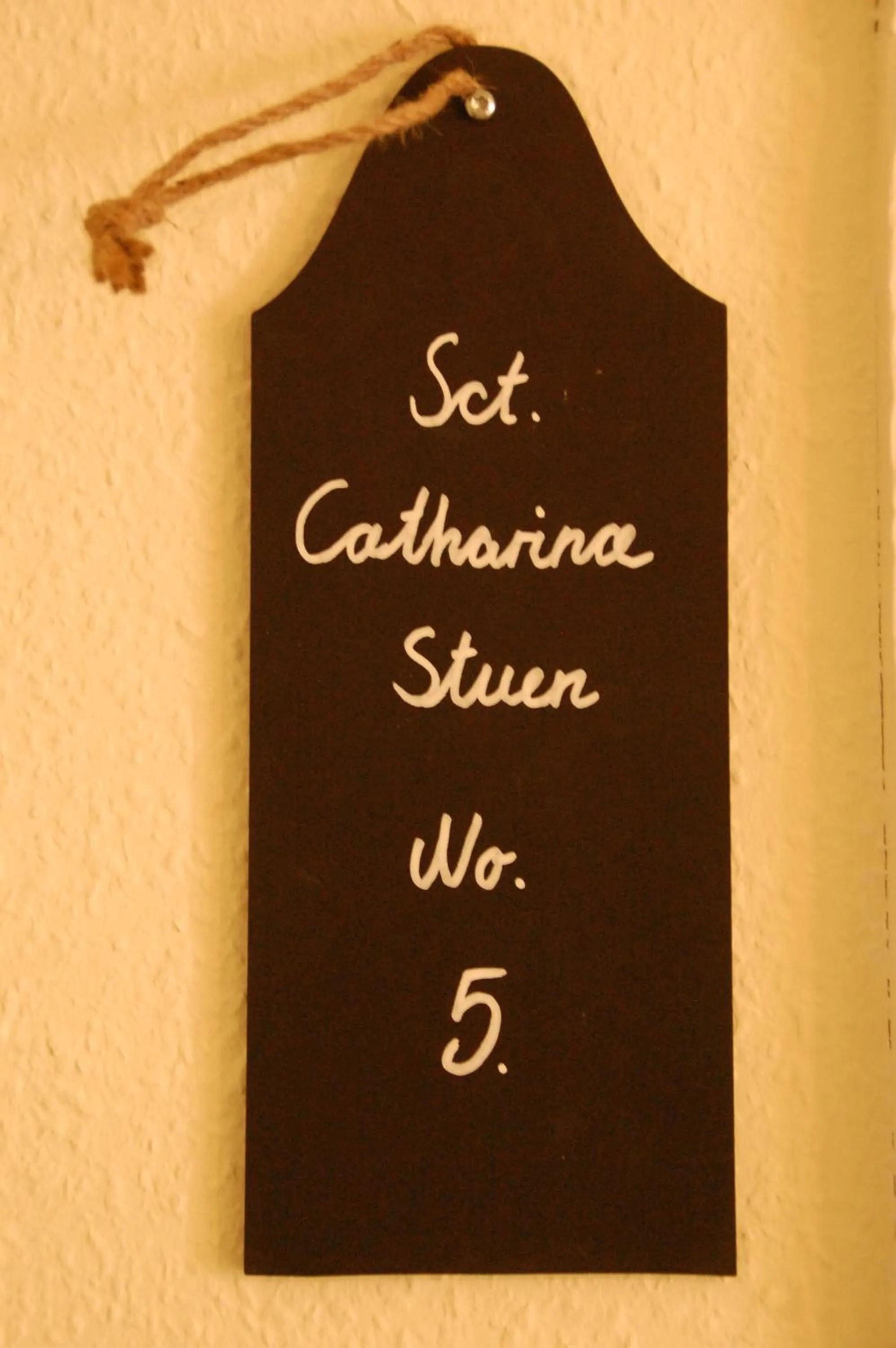 Decorative detail in Hotel Ribe