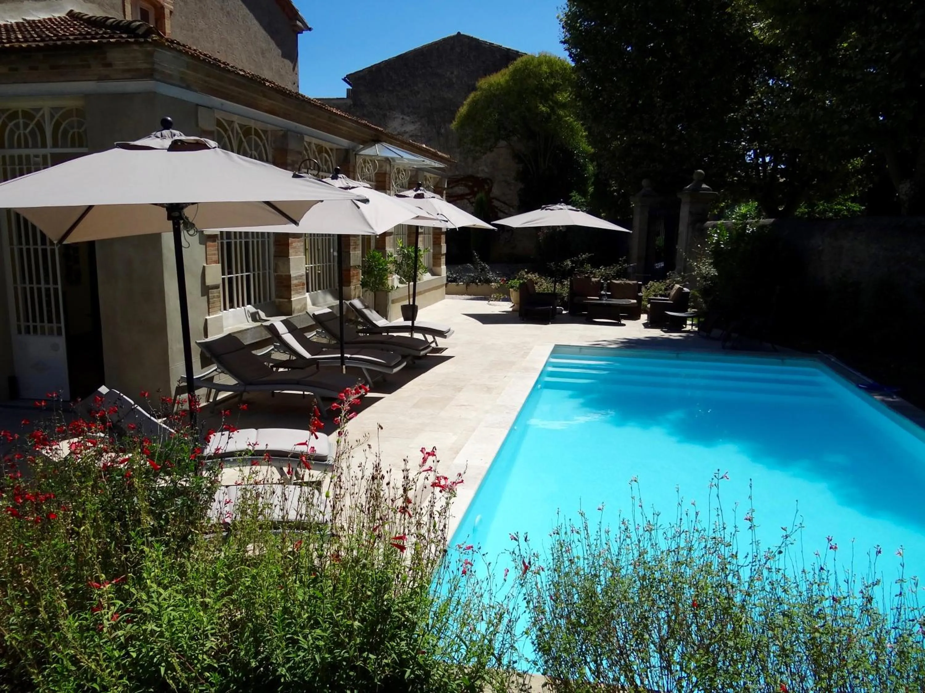 Swimming Pool in Bed & Breakfast L'Orangerie