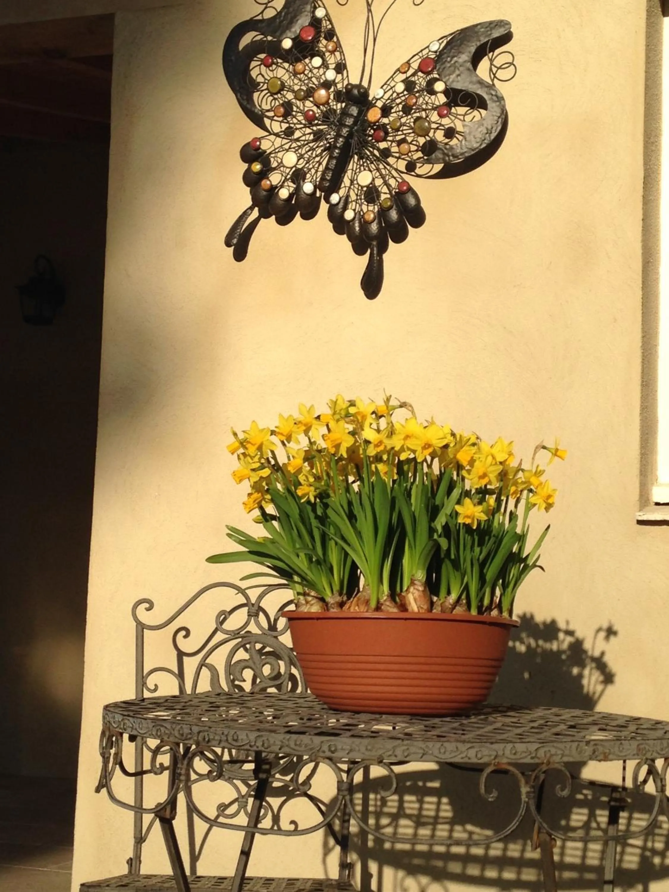 Decorative detail in Bed & Breakfast L'Orangerie