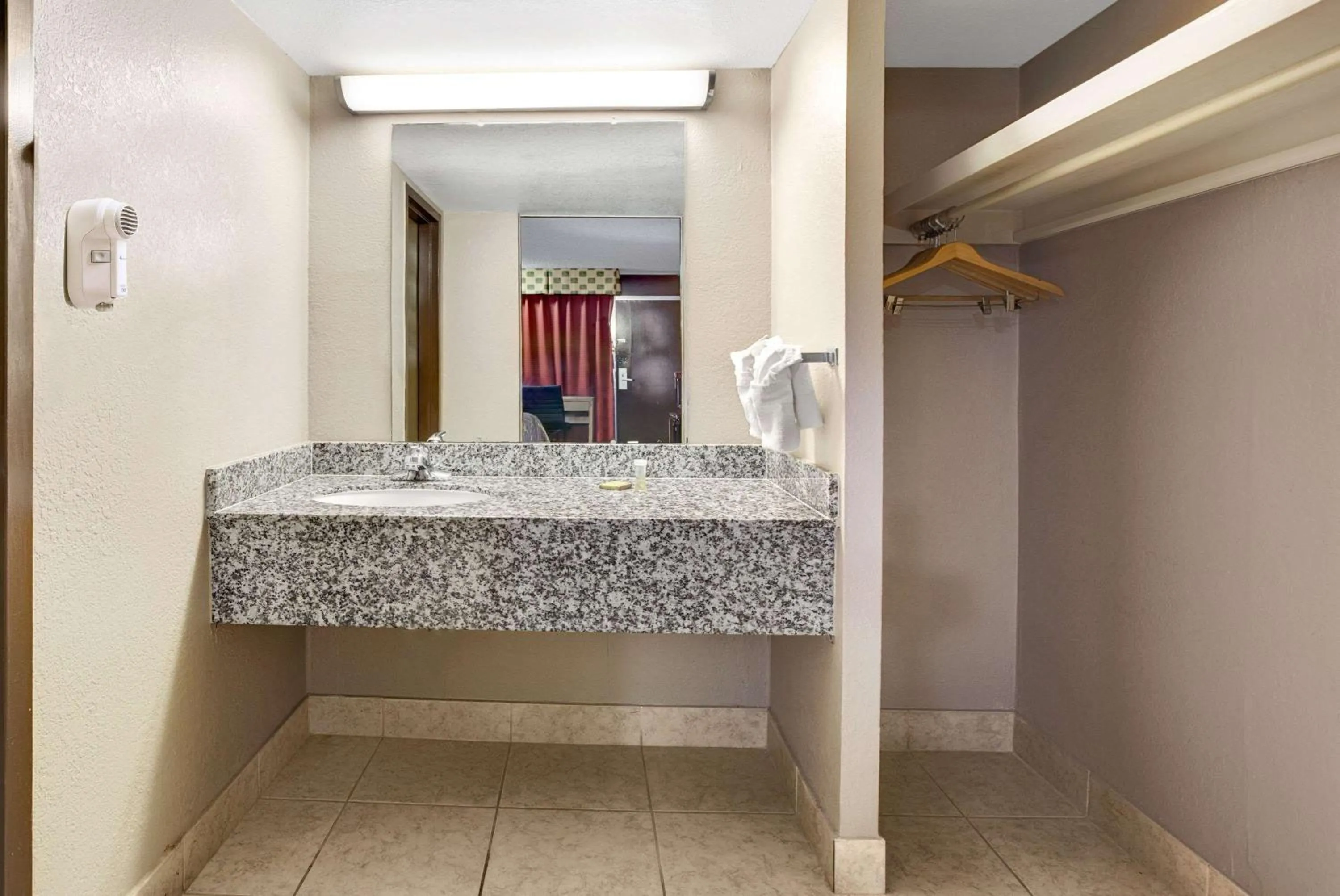 Bathroom in Super 8 by Wyndham Norman