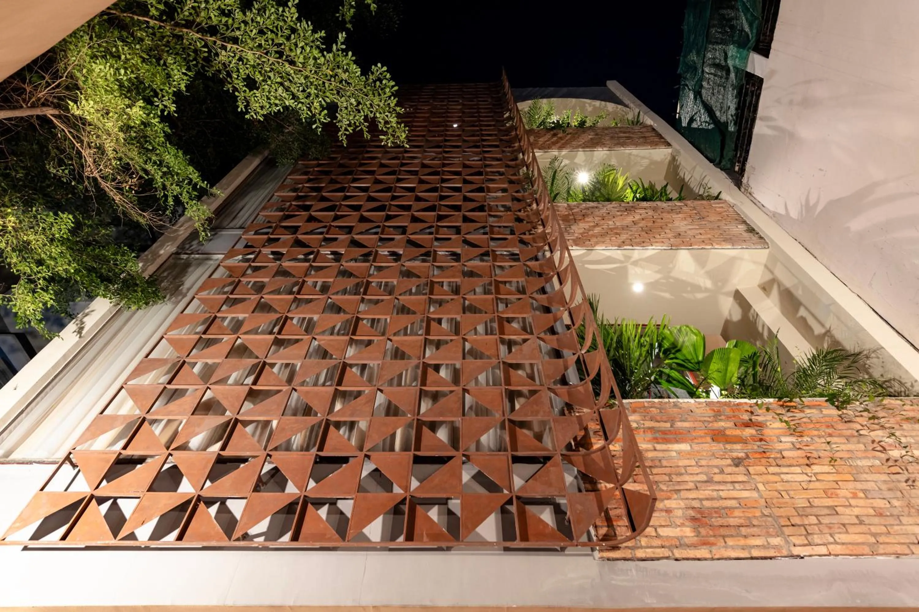 Patio in Secret Garden Hotel