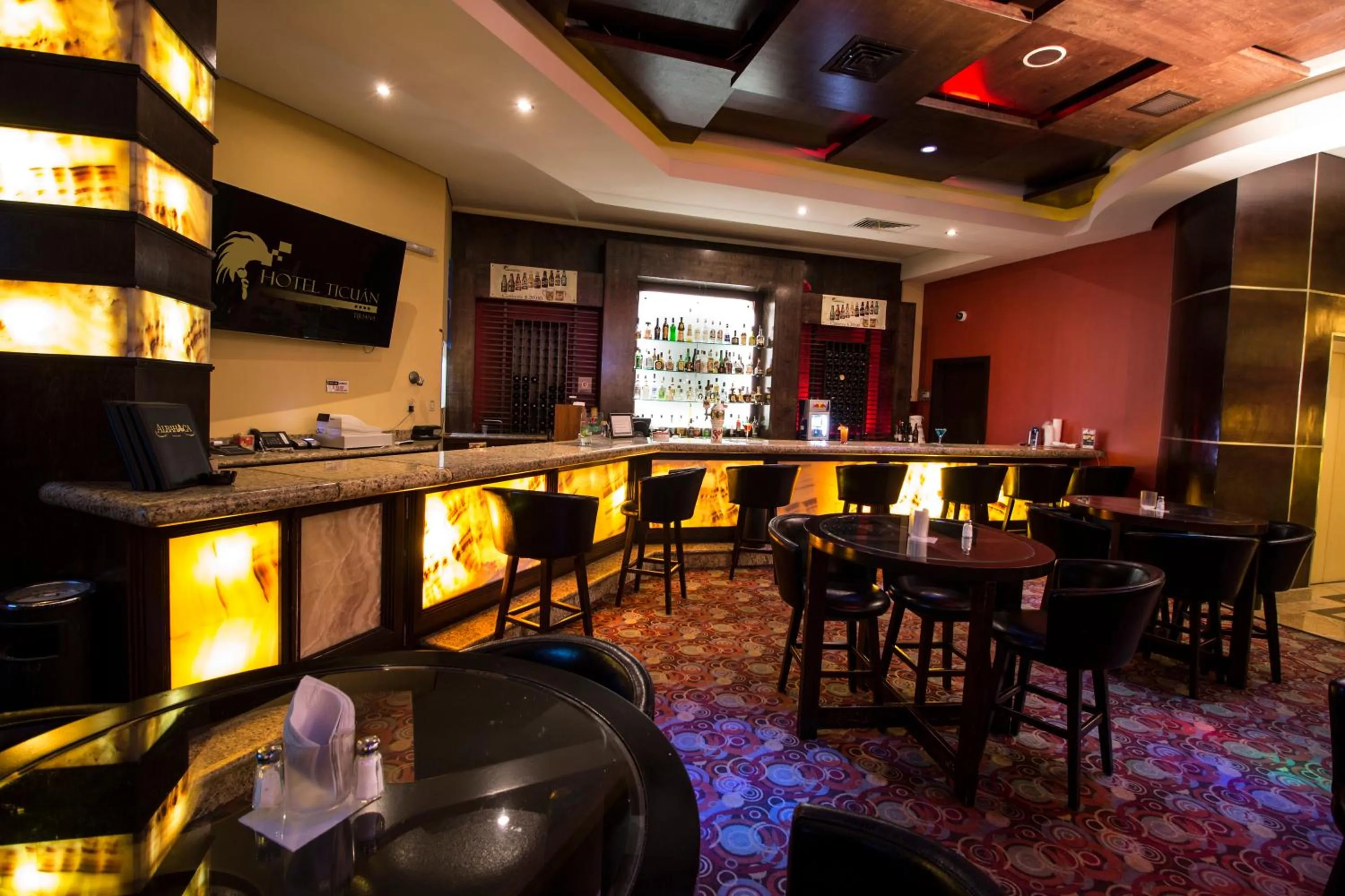 Lounge or bar in Hotel Ticuán