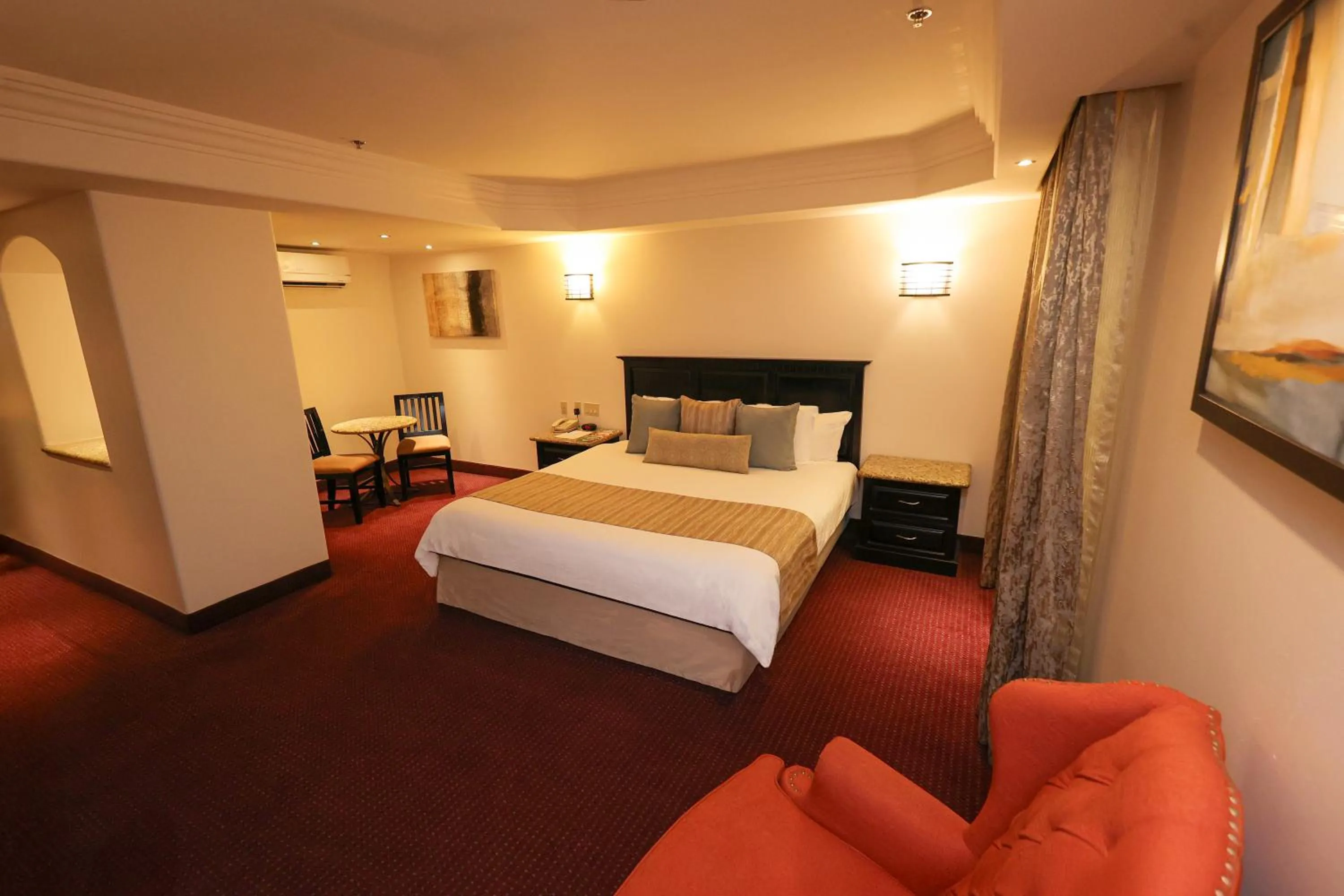 Bed in Hotel Ticuán