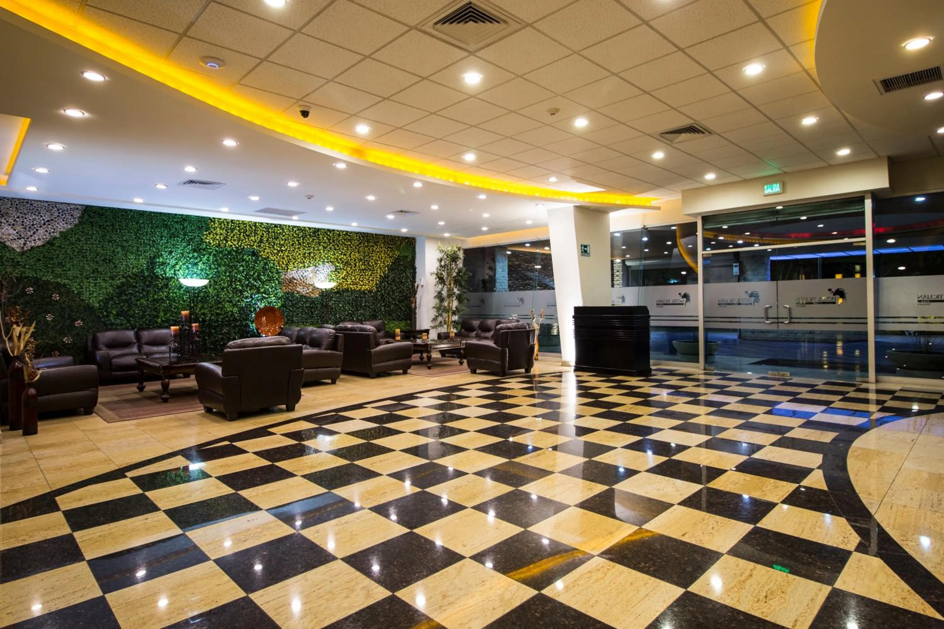 Lobby or reception in Hotel Ticuán