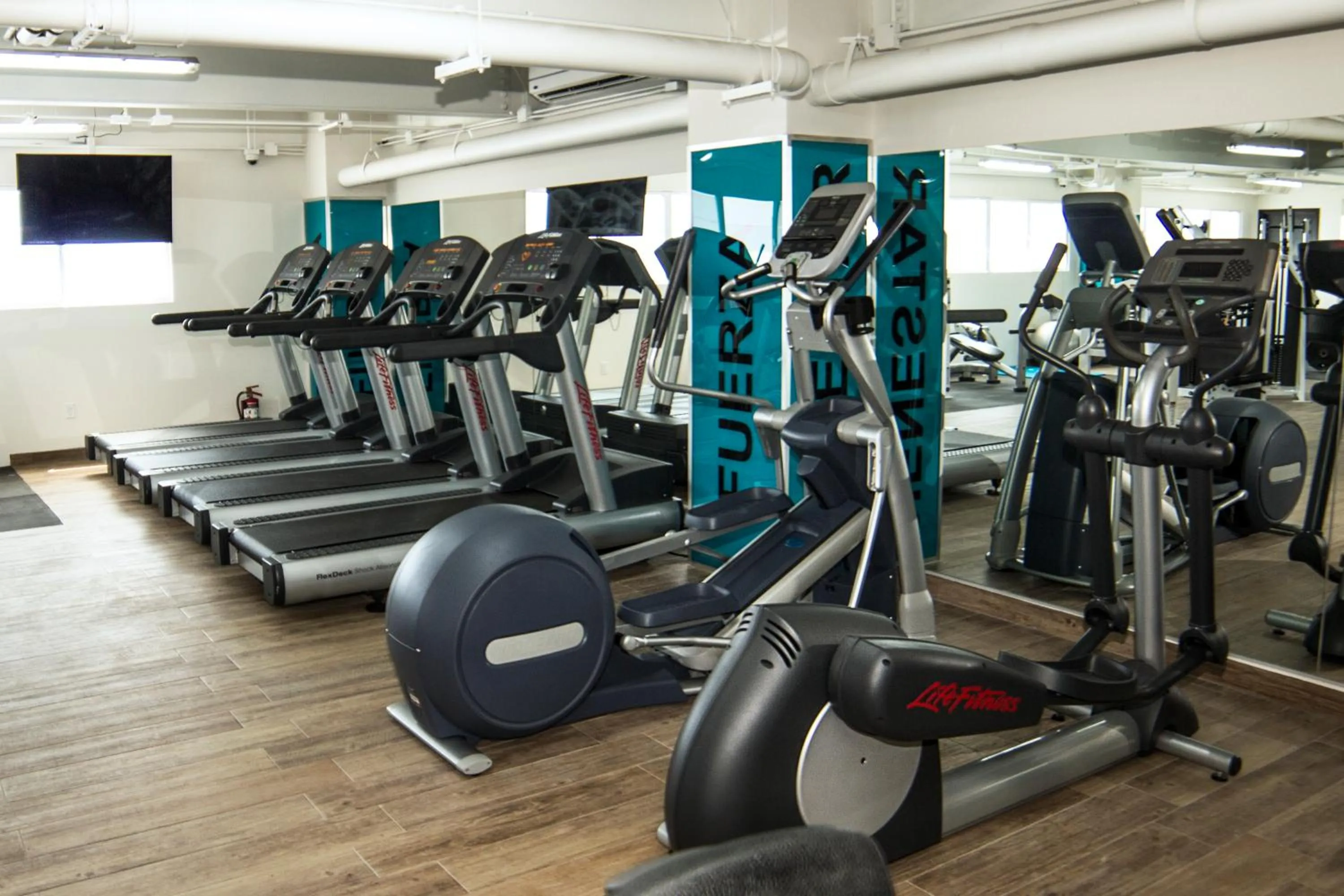 Fitness centre/facilities in Hotel Ticuán