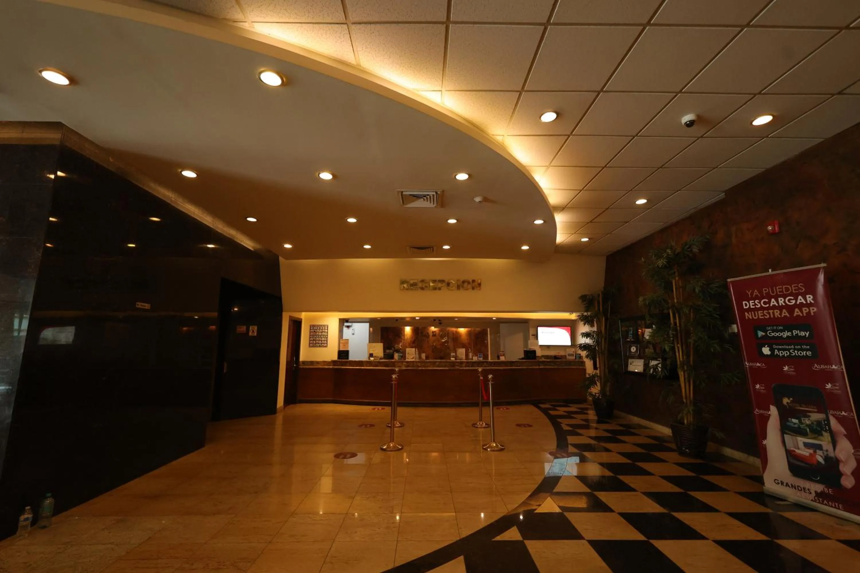 Lobby or reception in Hotel Ticuán