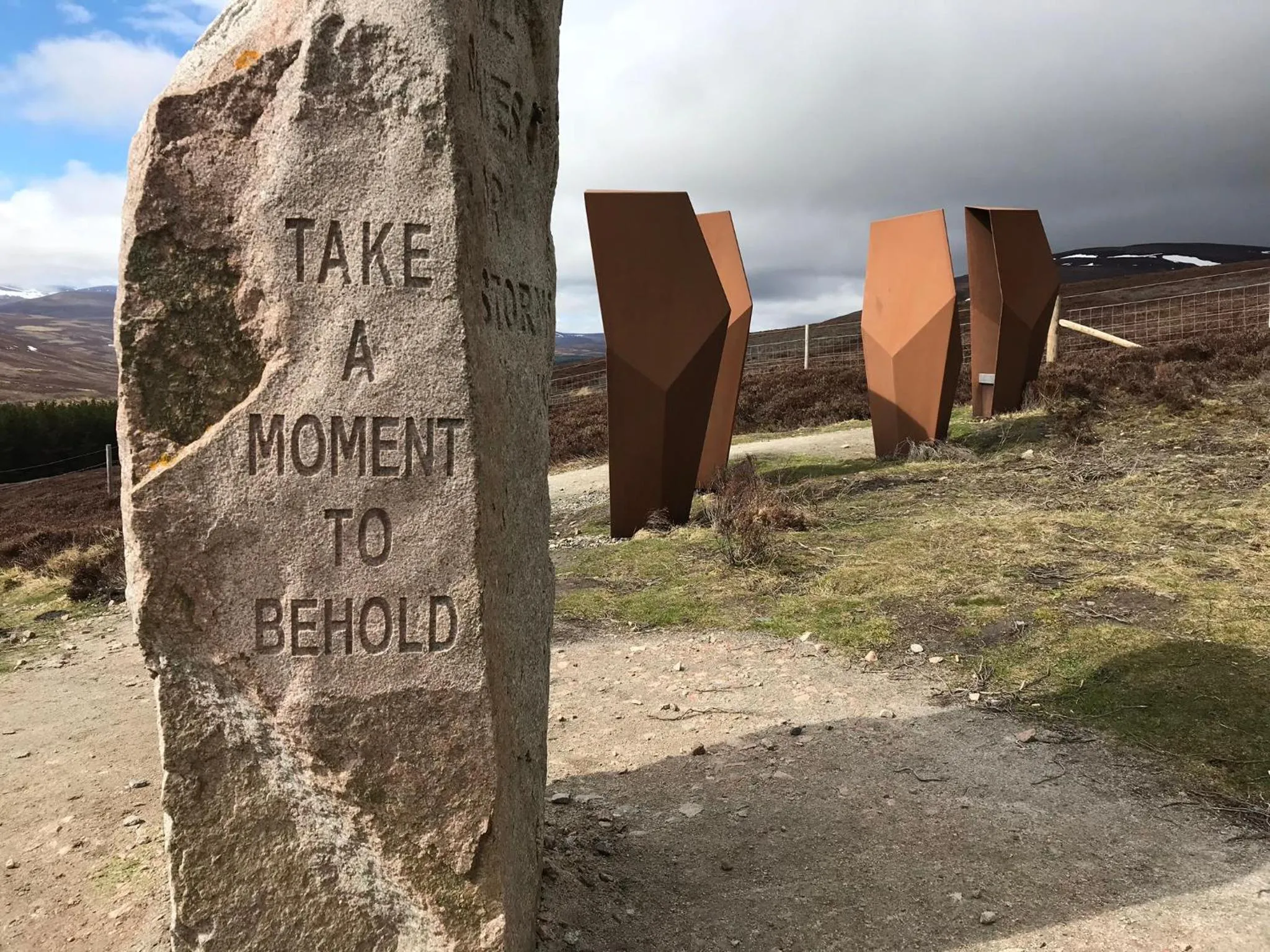 Nearby landmark in Ericht Holiday Lodges