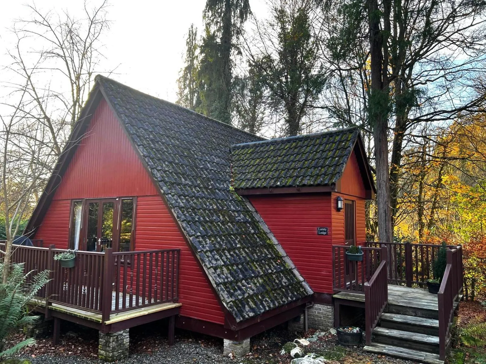 Property building in Ericht Holiday Lodges