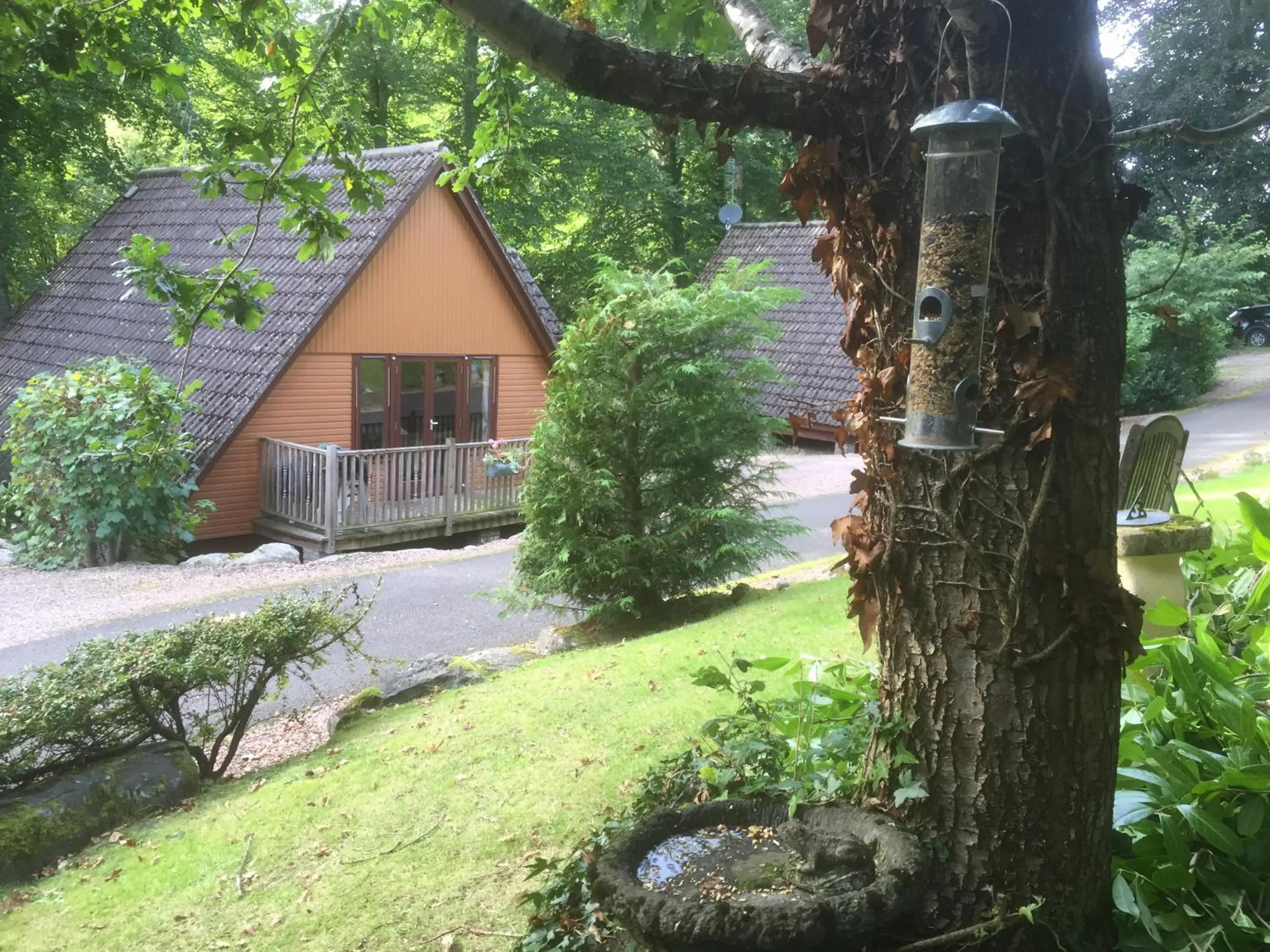 Facade/entrance in Ericht Holiday Lodges