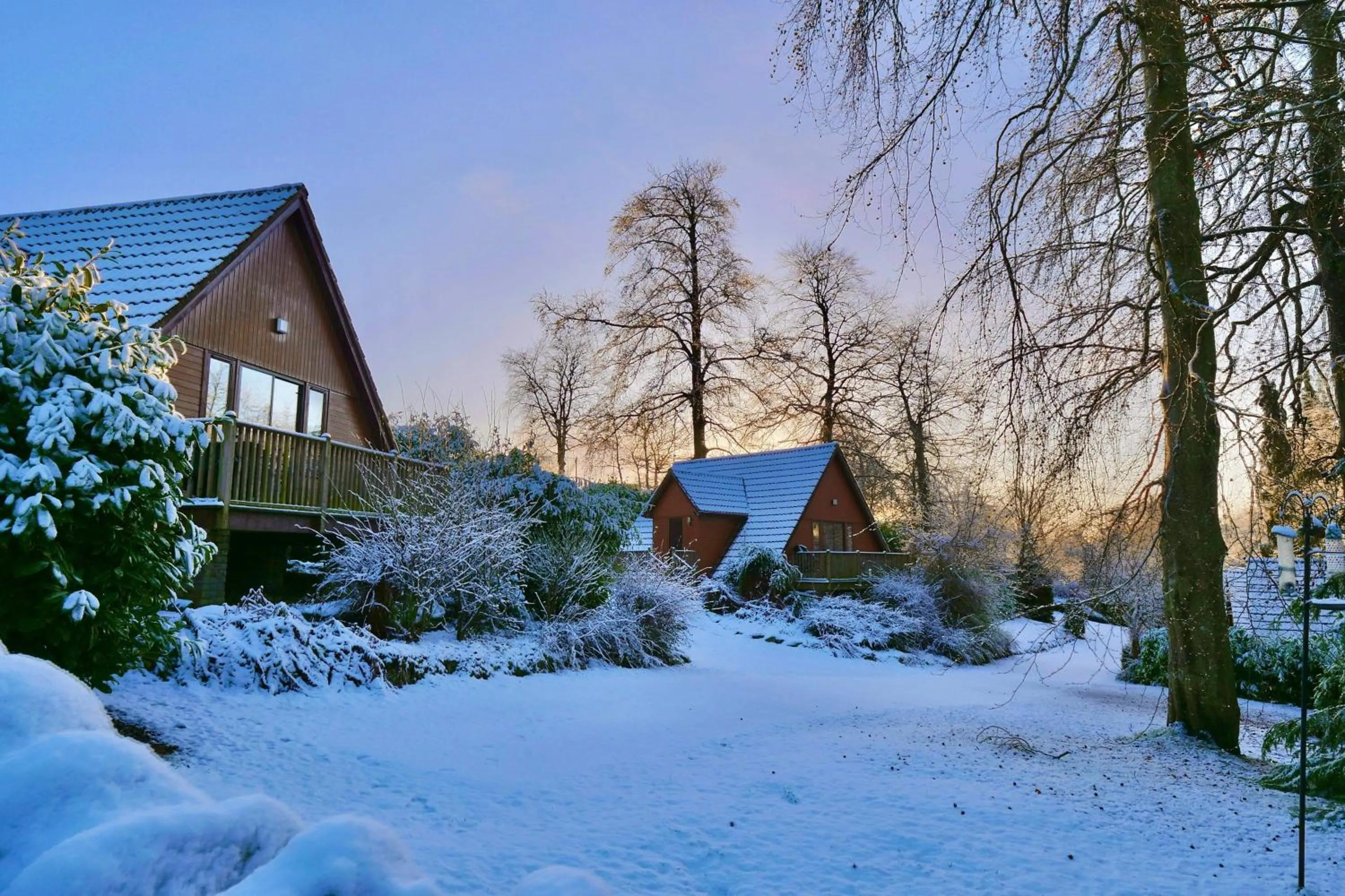 Property building in Ericht Holiday Lodges