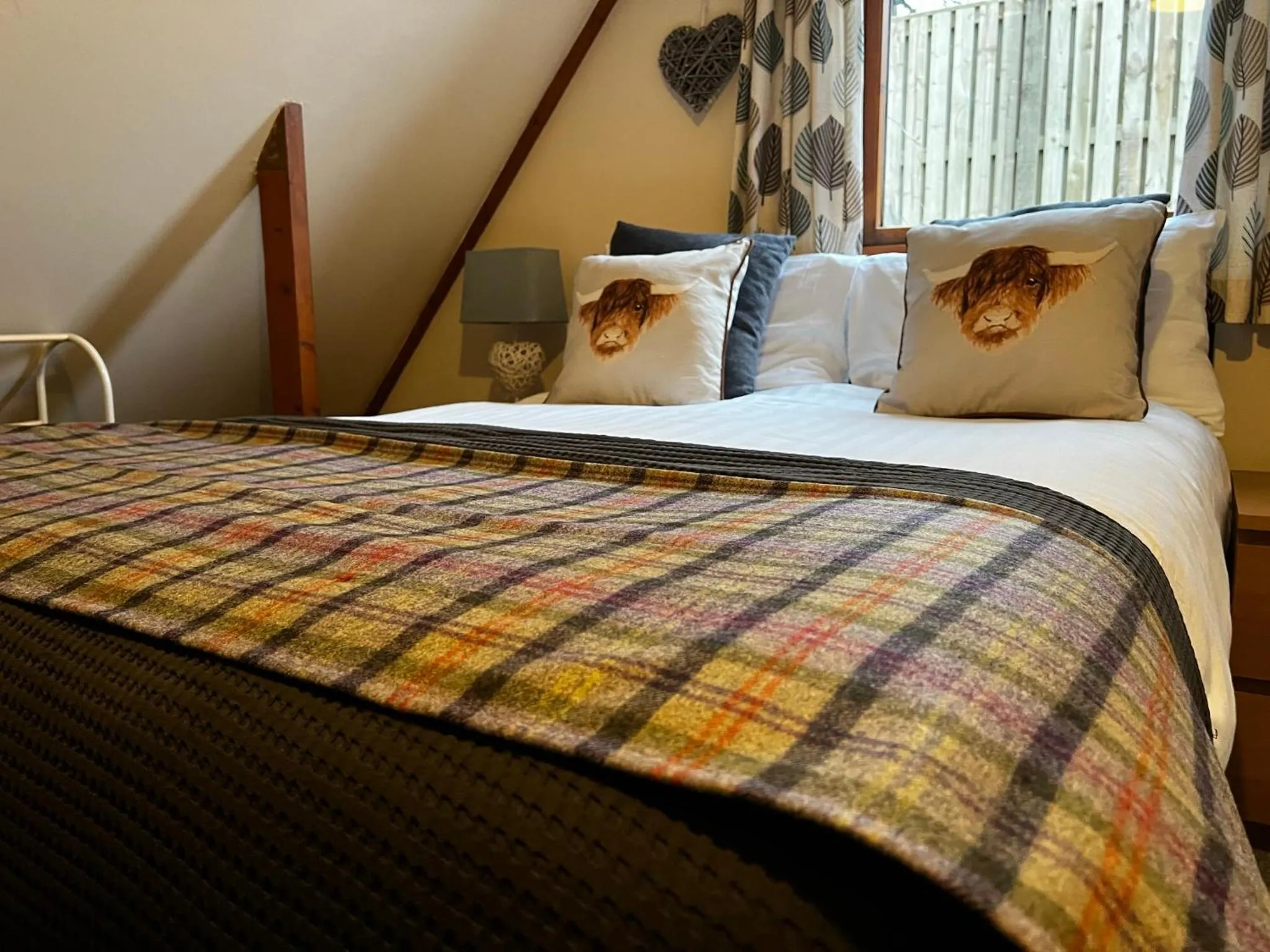 Bed in Ericht Holiday Lodges