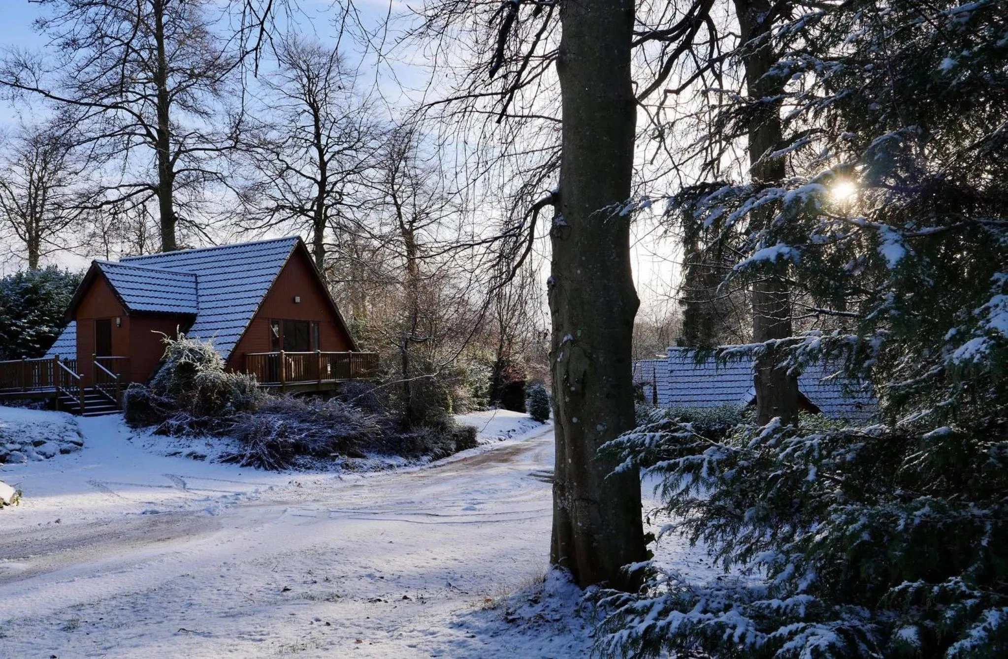 Property building in Ericht Holiday Lodges