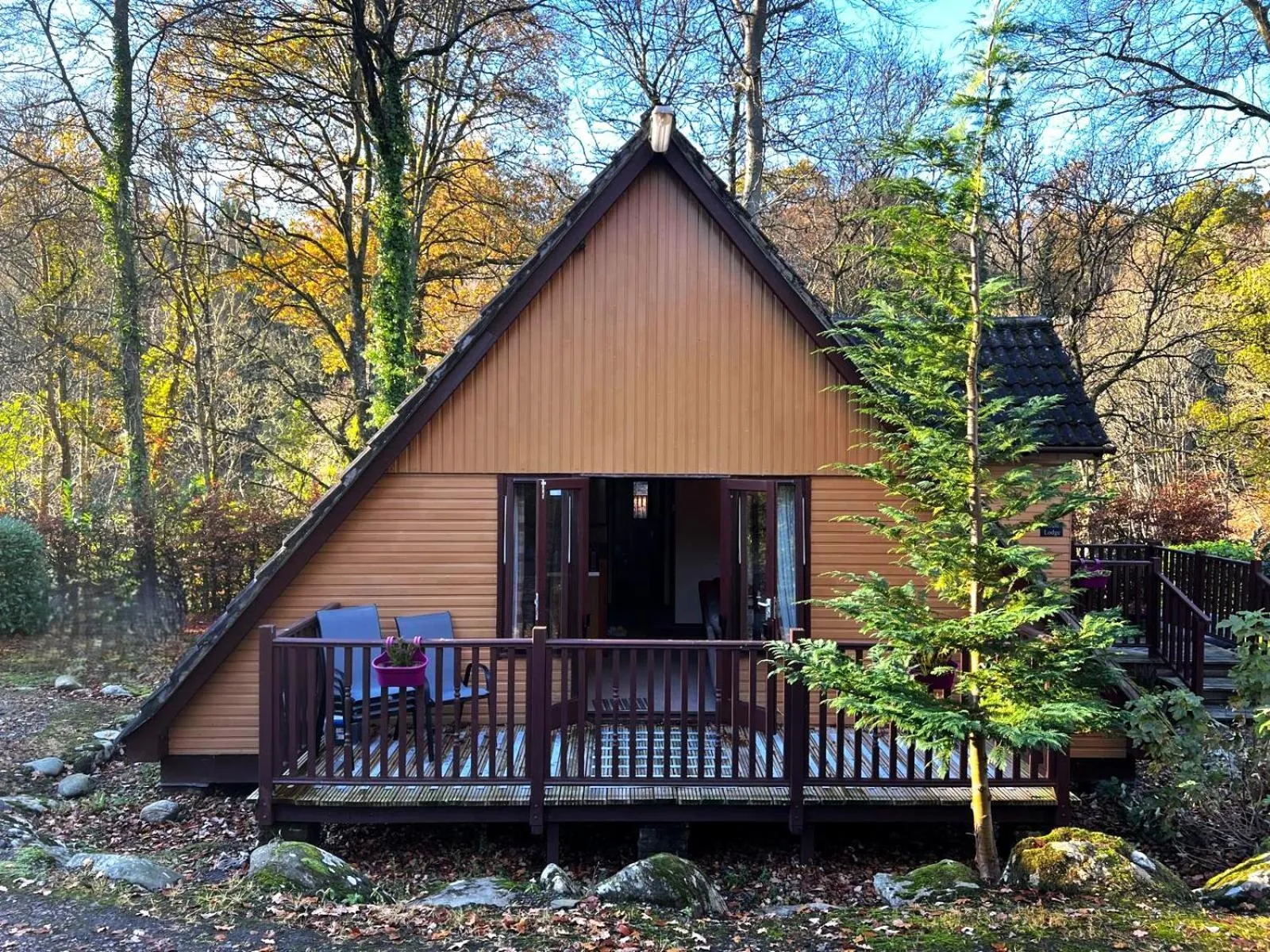 Property building in Ericht Holiday Lodges