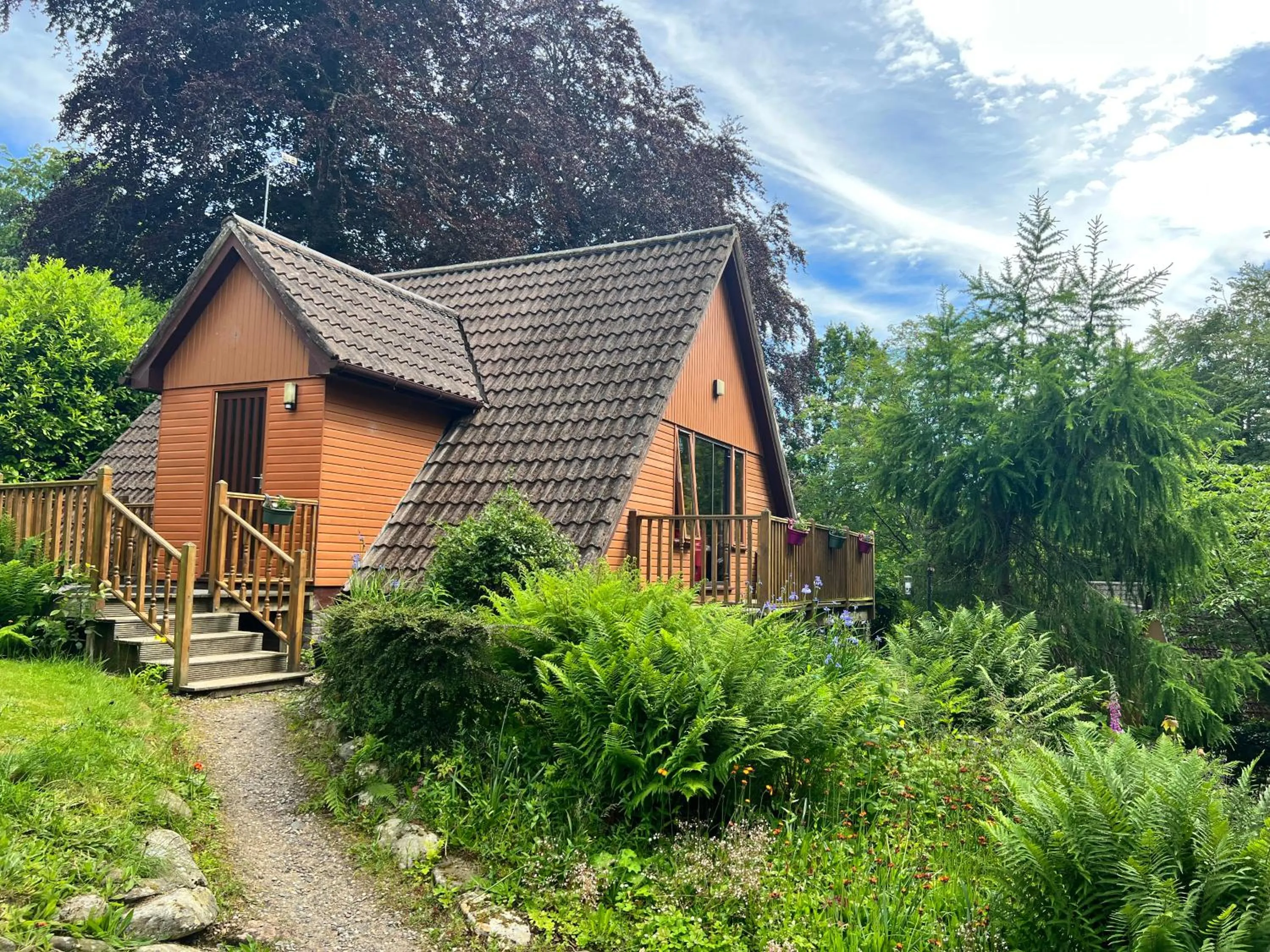 Property building in Ericht Holiday Lodges