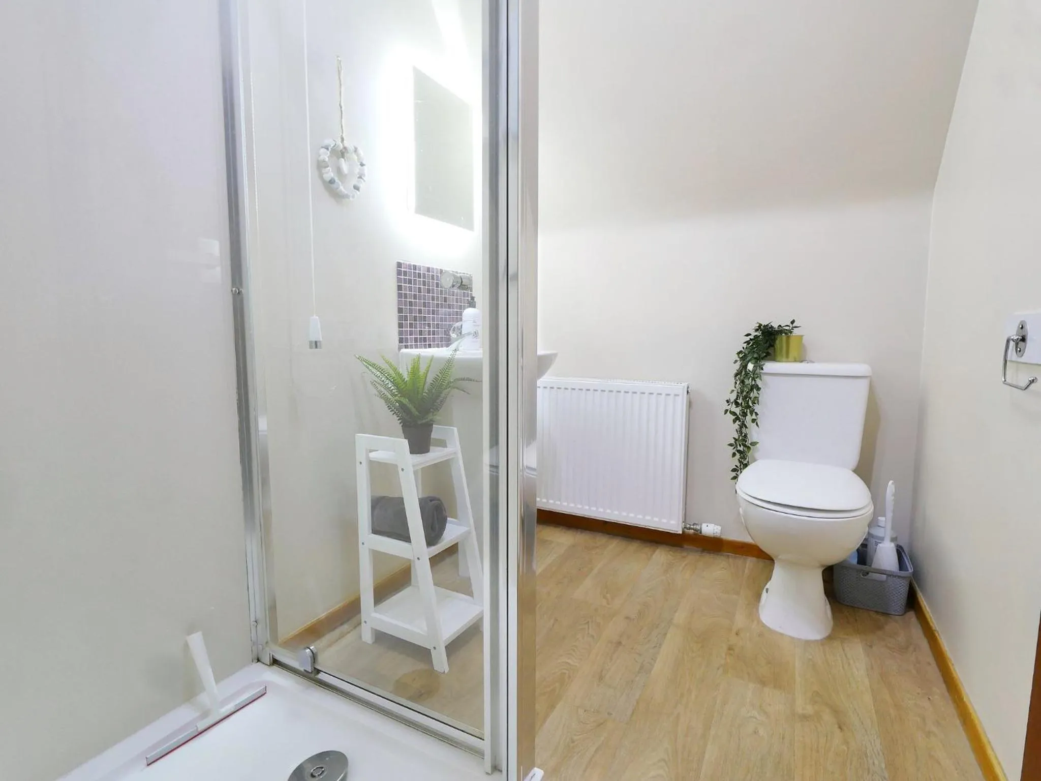 Shower in Ericht Holiday Lodges