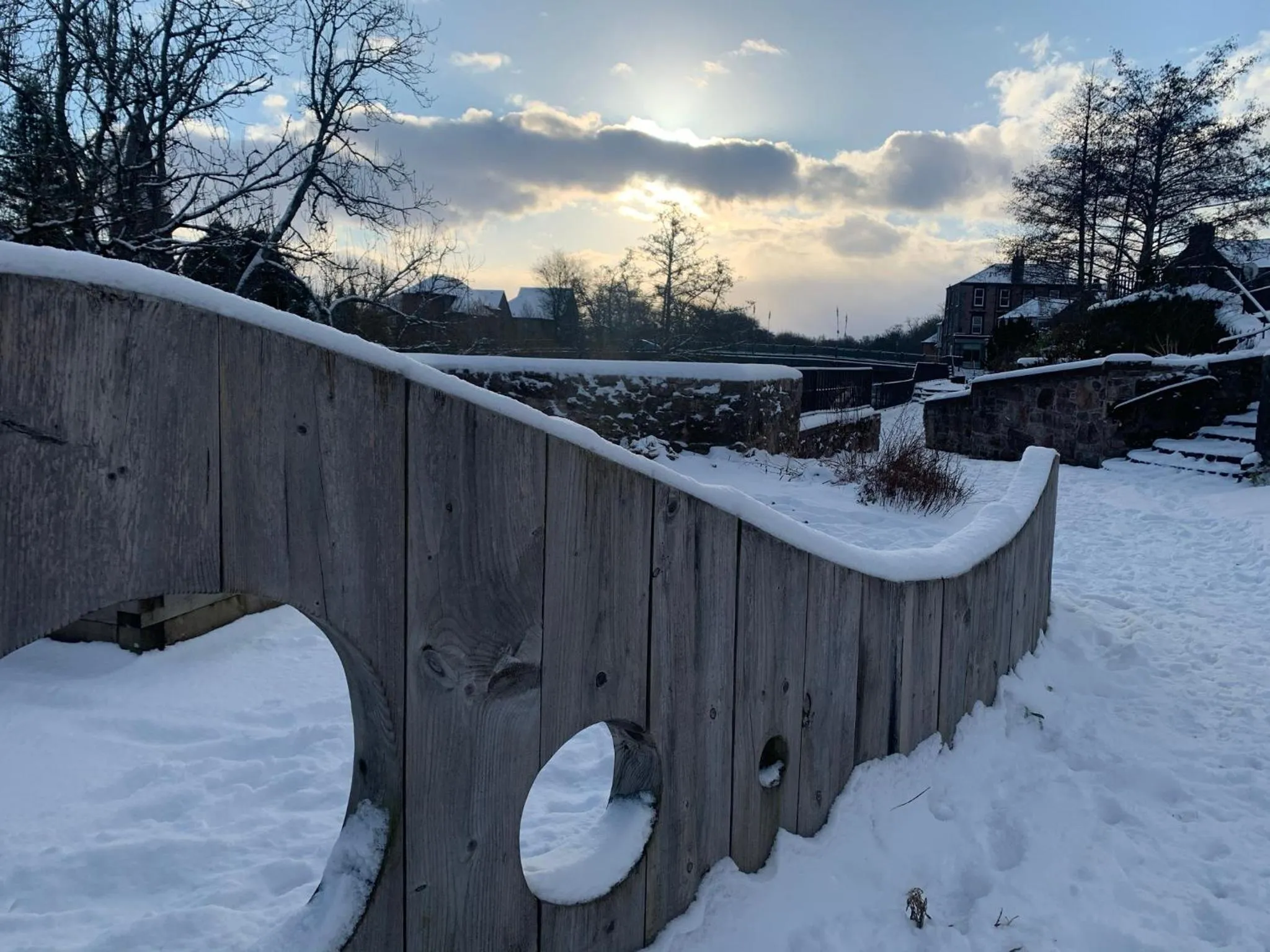 Natural landscape in Ericht Holiday Lodges